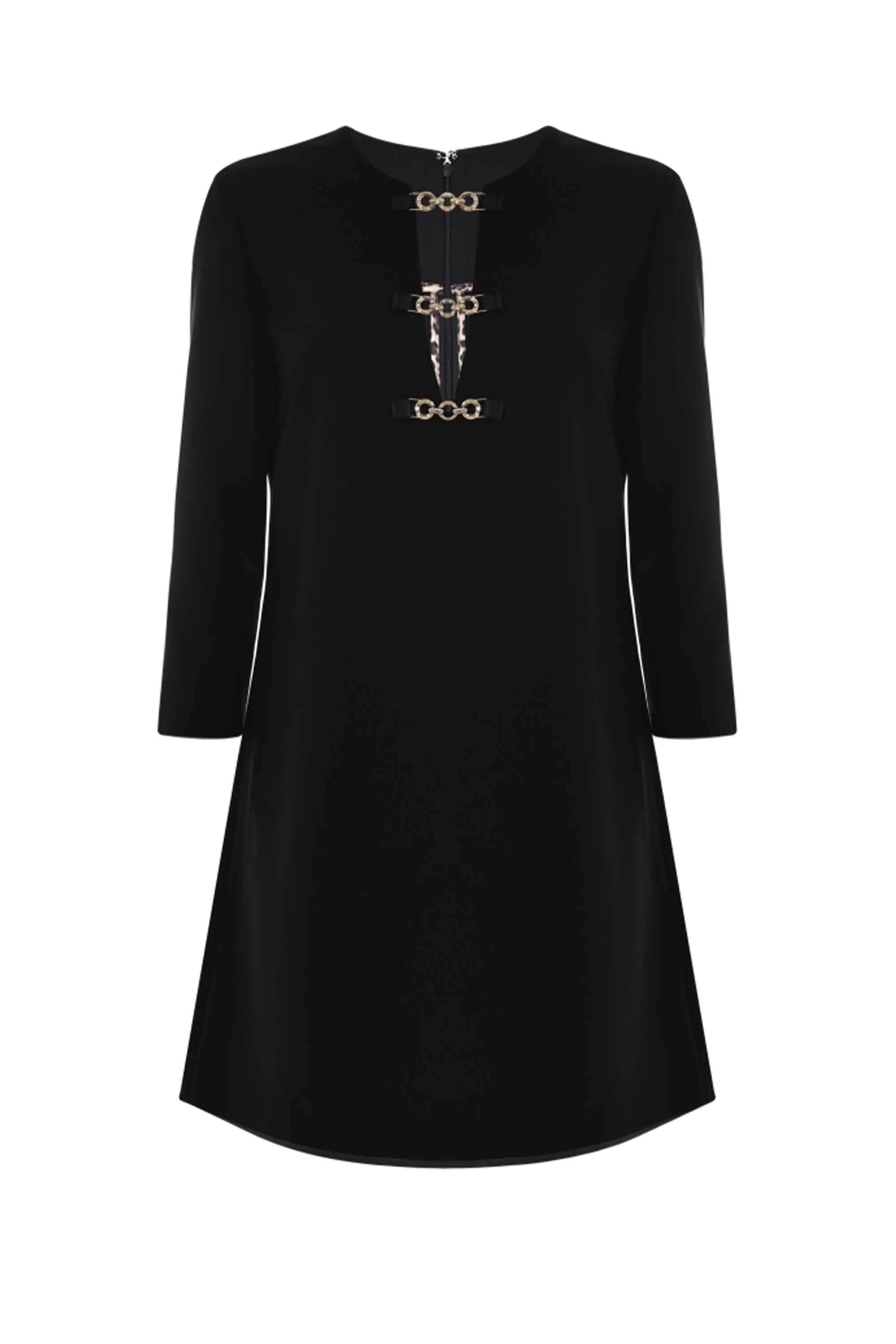 Abito corto con catene dorate - Abito Elisabette - Image 11