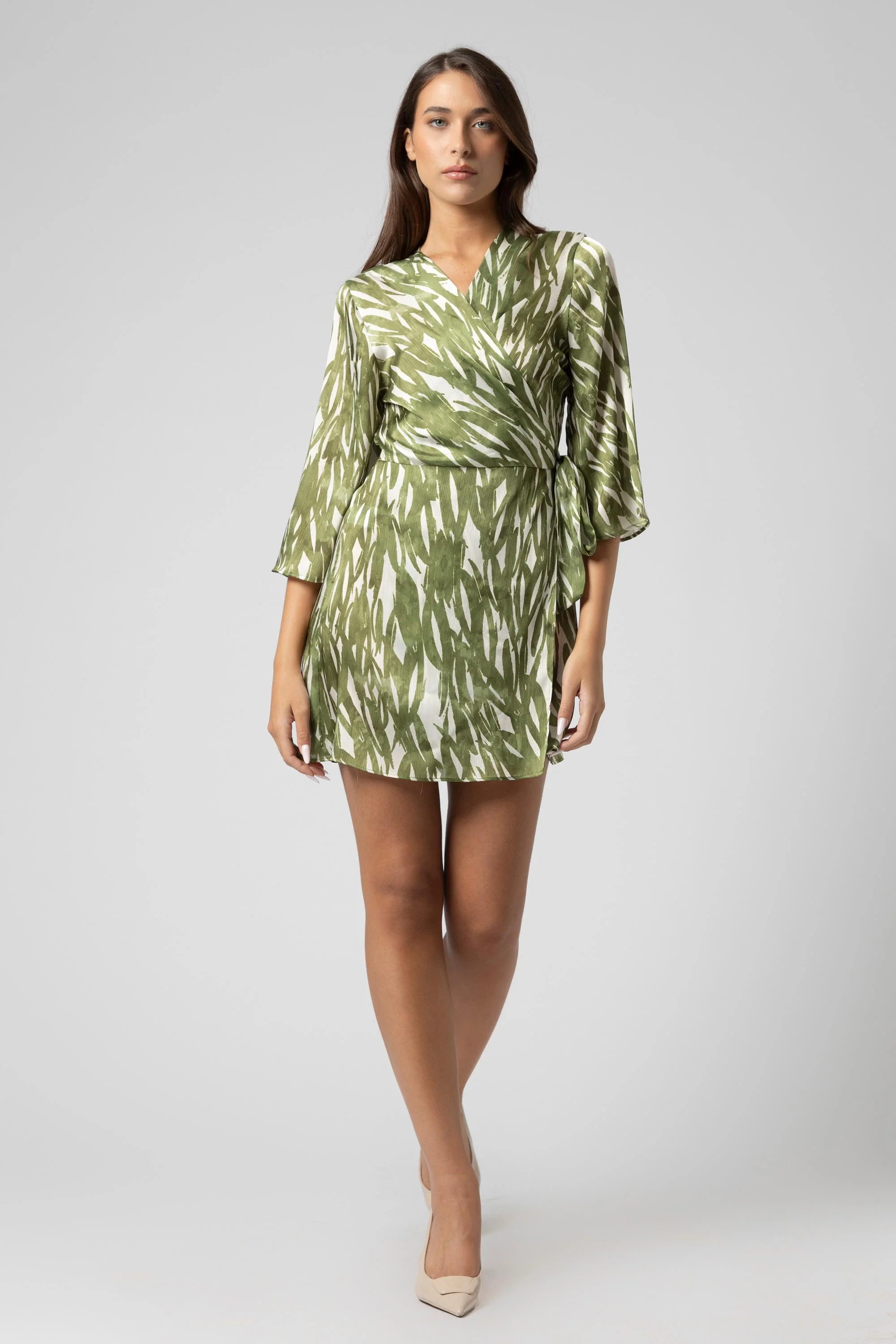 Abito corto con stampa foliage - Abito ARTASX