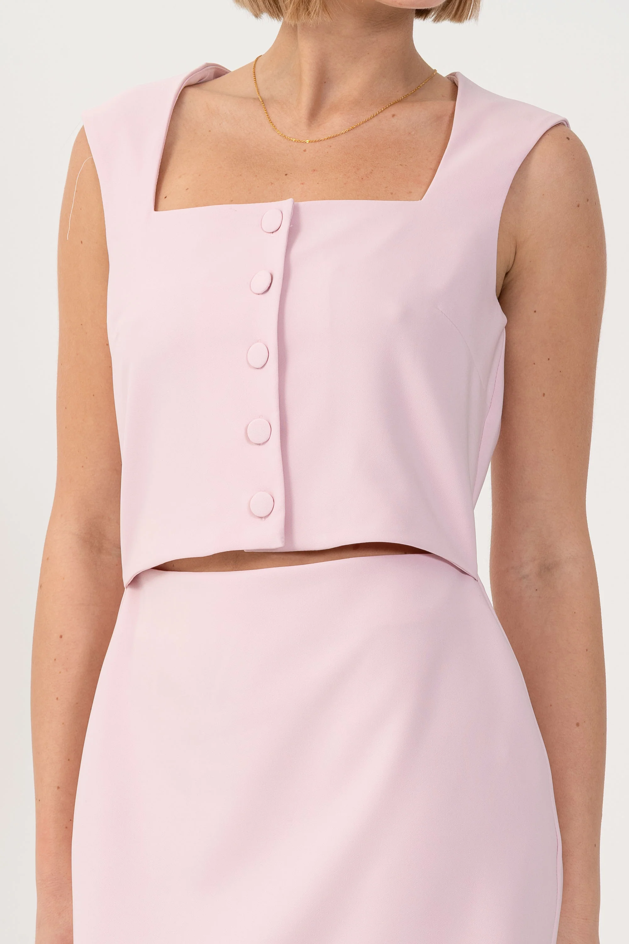 Abito con cut out e bottoni - ABITO BONEX - Image 2