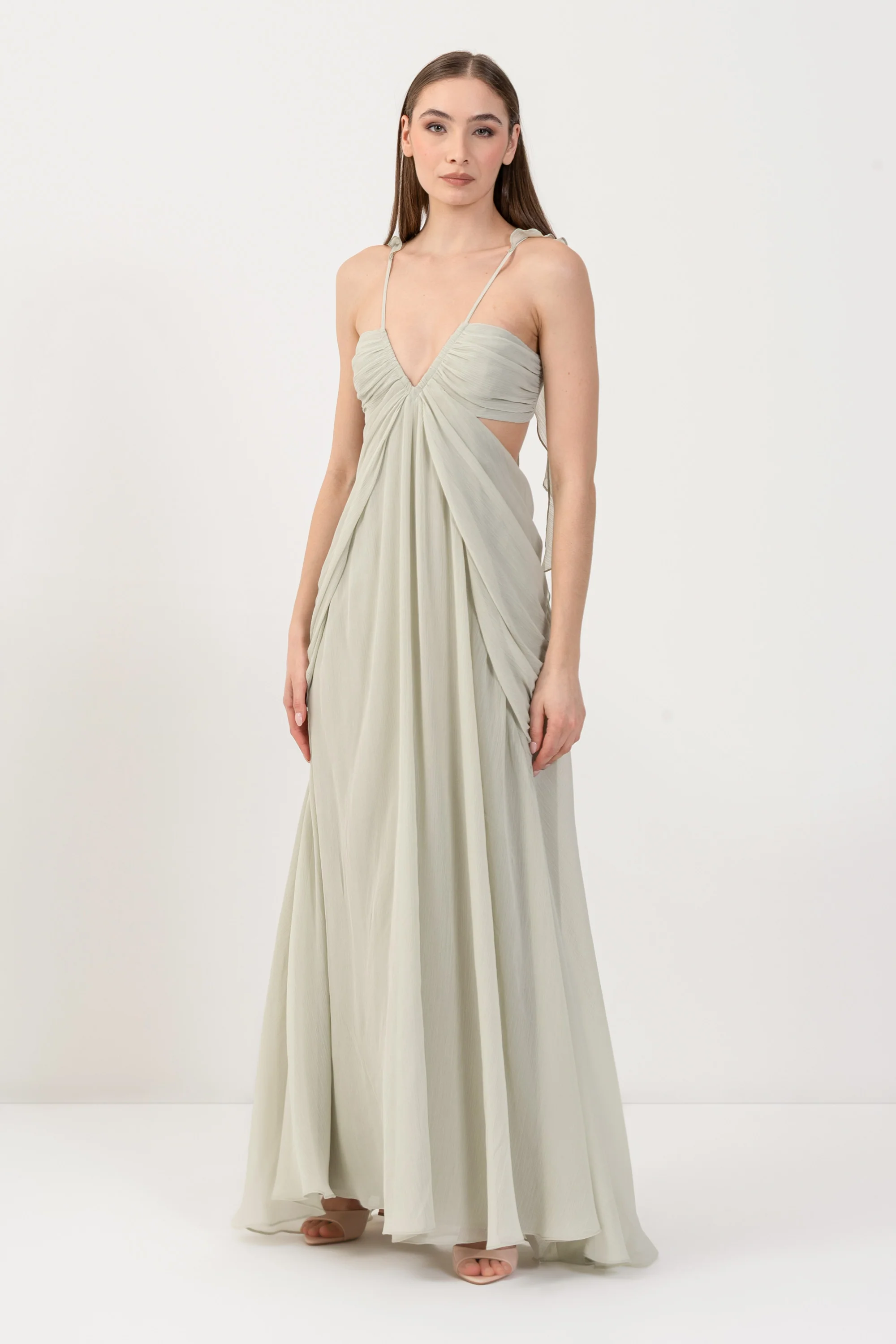 Abito con cut-out e volants - ABITO JOAX - Image 6