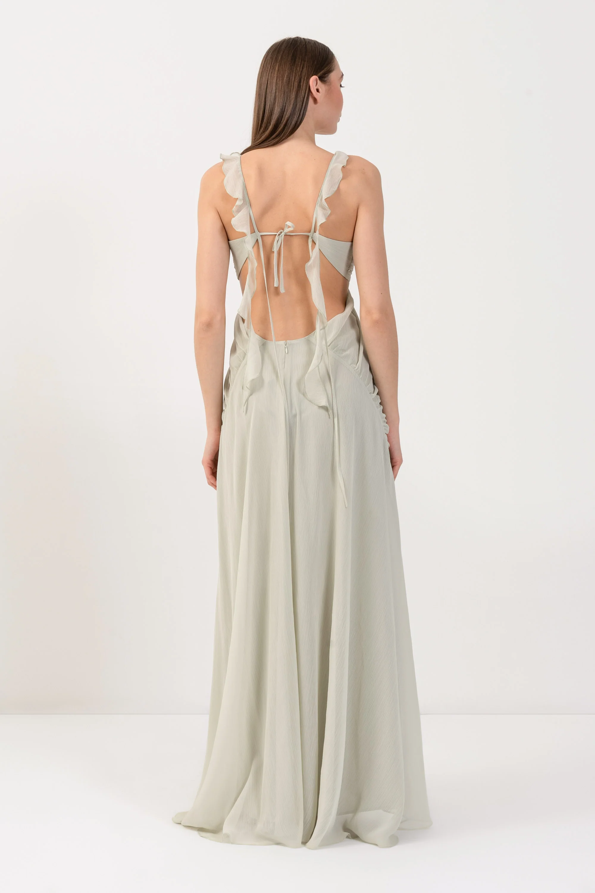 Abito con cut-out e volants - ABITO JOAX - Image 7
