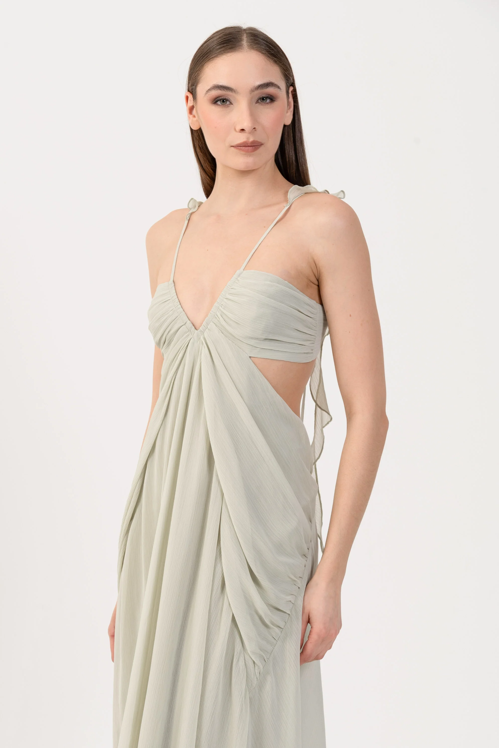 Abito con cut-out e volants - ABITO JOAX - Image 8