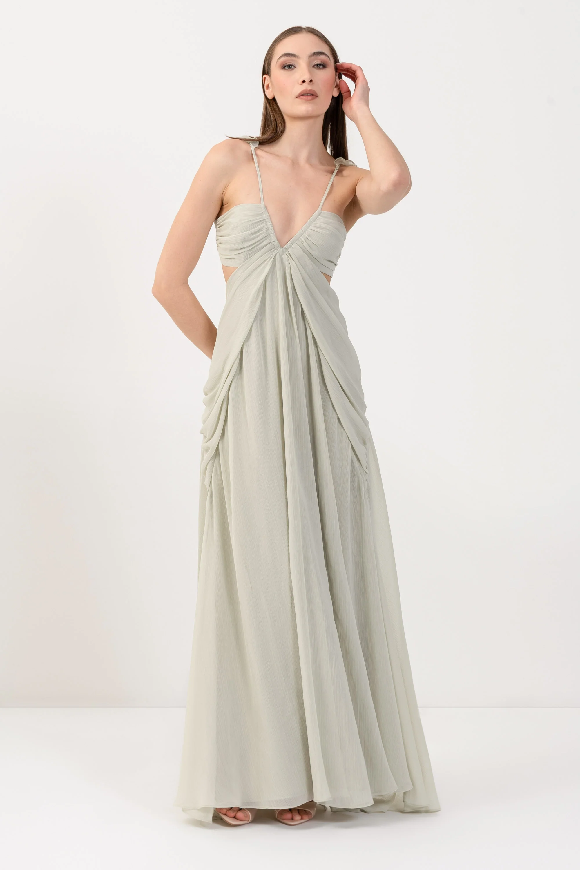 Abito con cut-out e volants - ABITO JOAX - Image 9