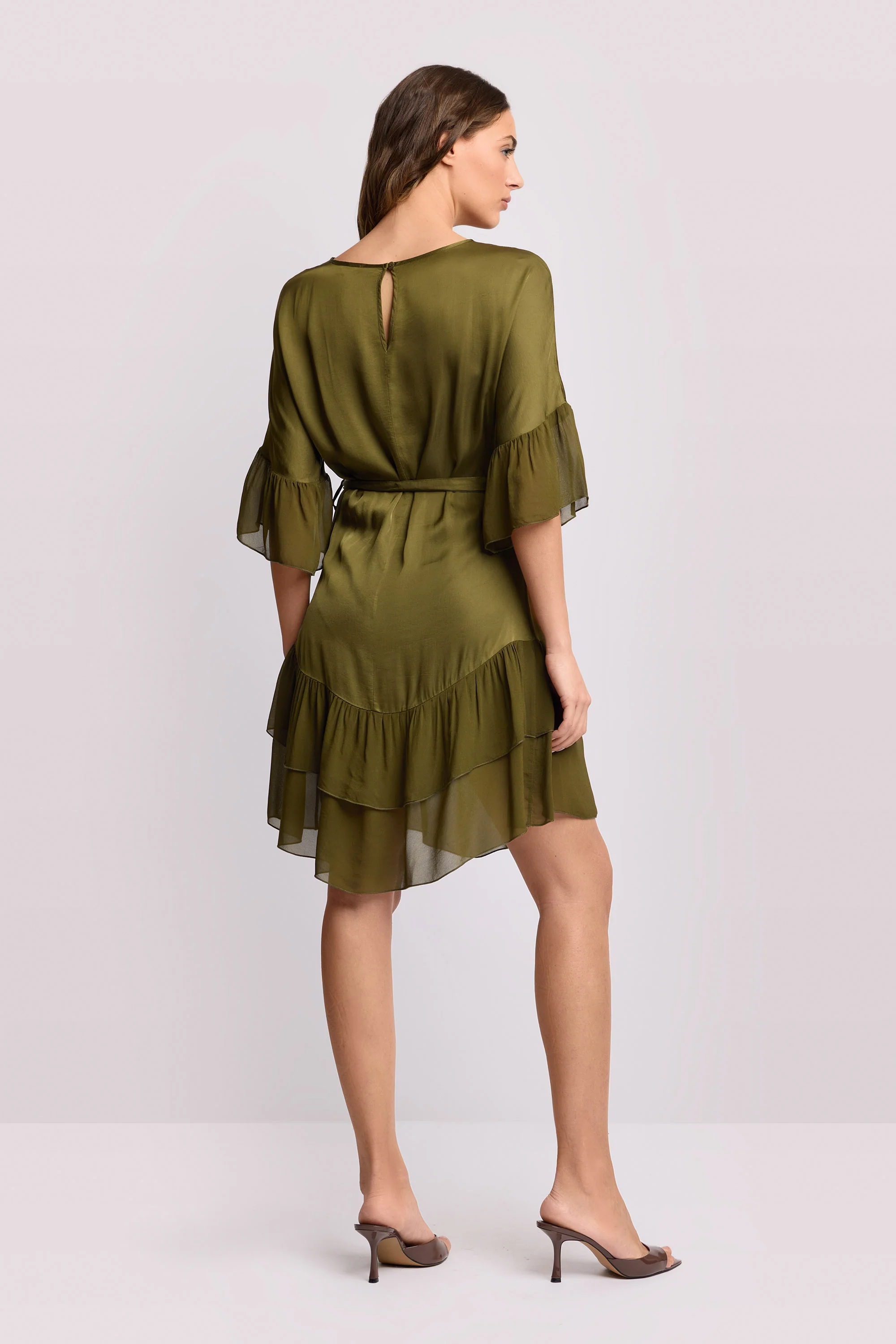 Abito elegante con volant - Abito AGATOMICA - Image 3