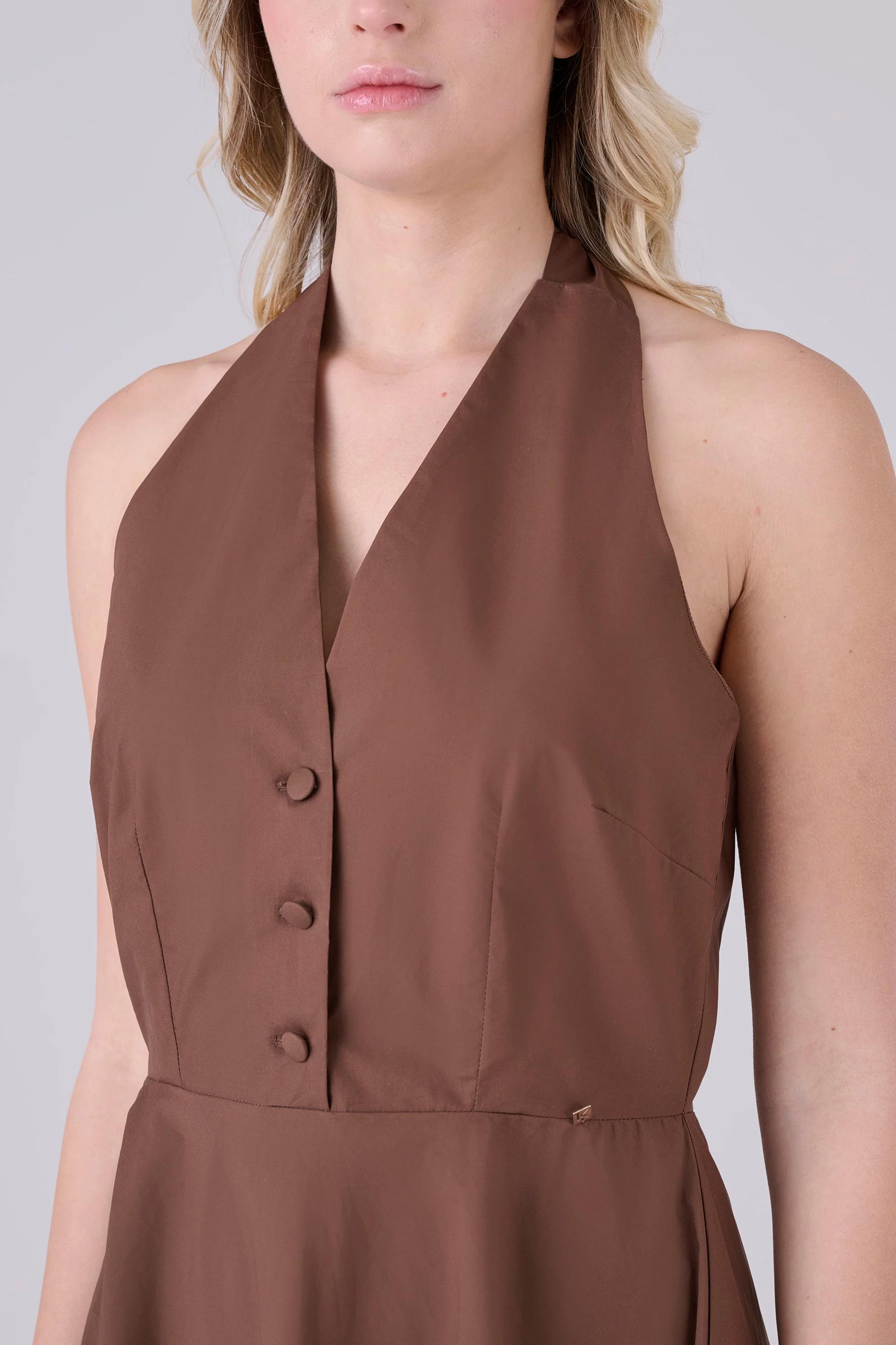 Abito lungo gilet - ABITO CHUCKX - Image 3
