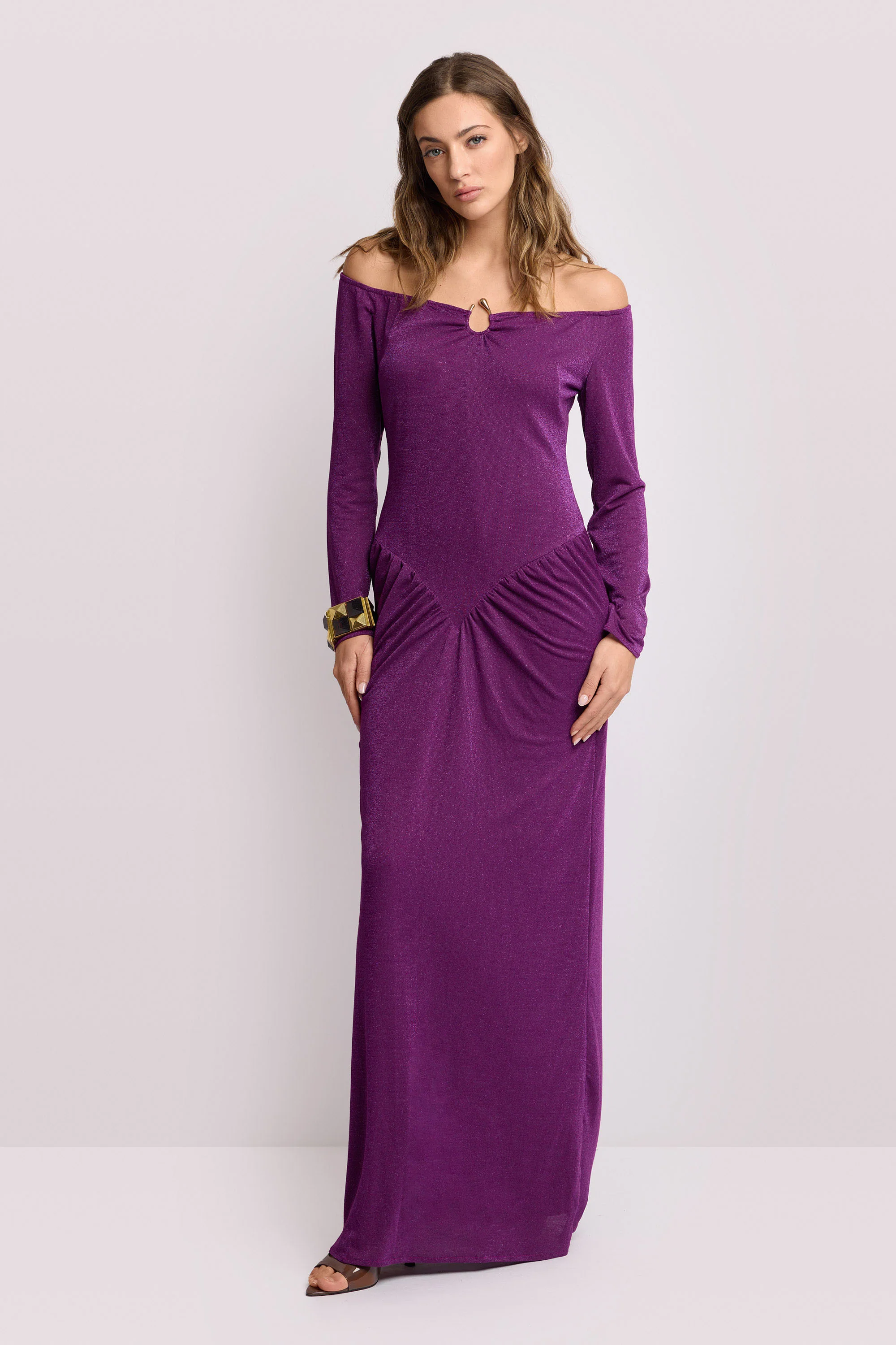 Abito lungo in lurex - Abito PHILARD - Image 2