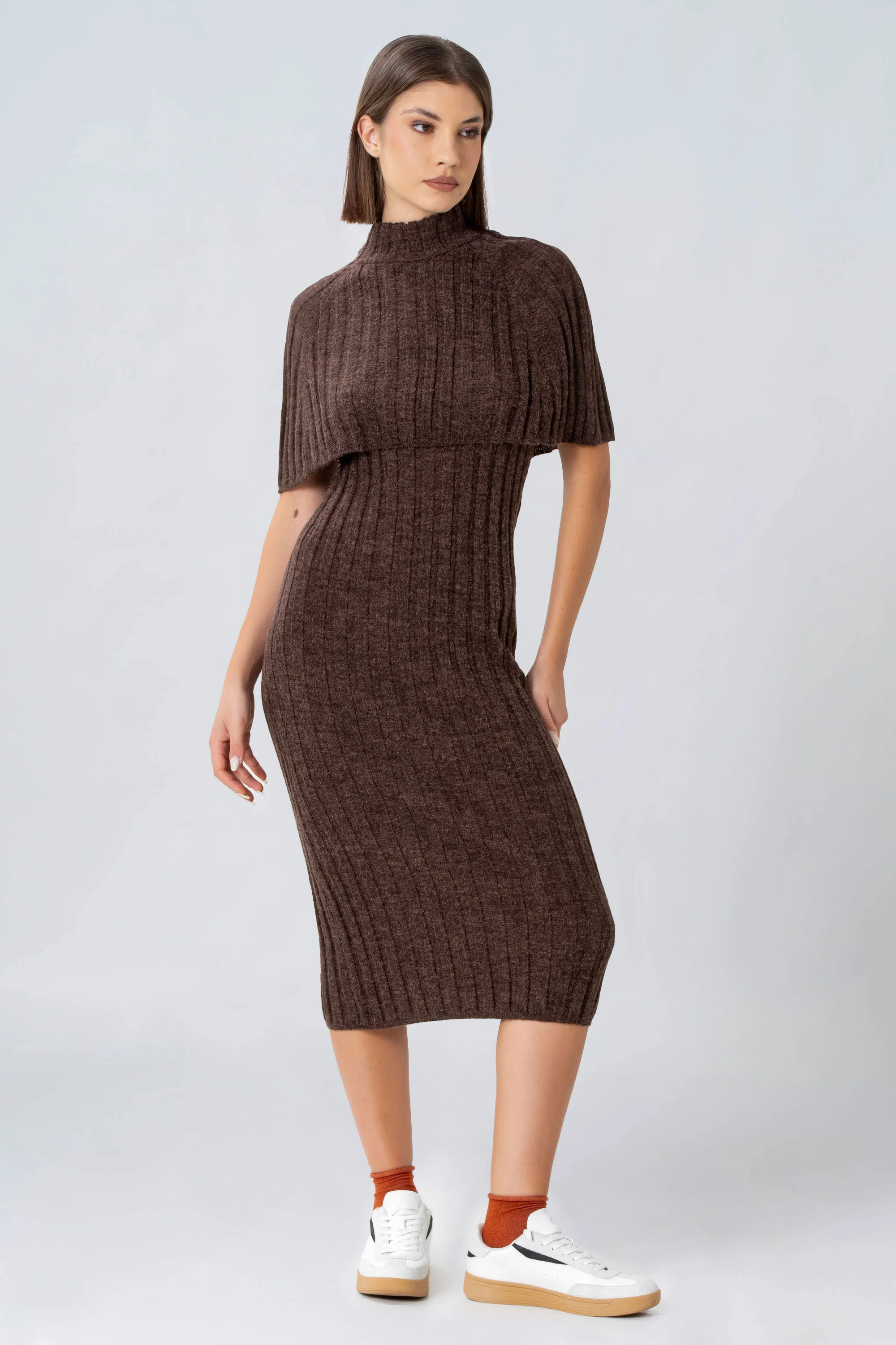 Abito in maglia a coste - ABITO IN MAGLIA JAYDEX