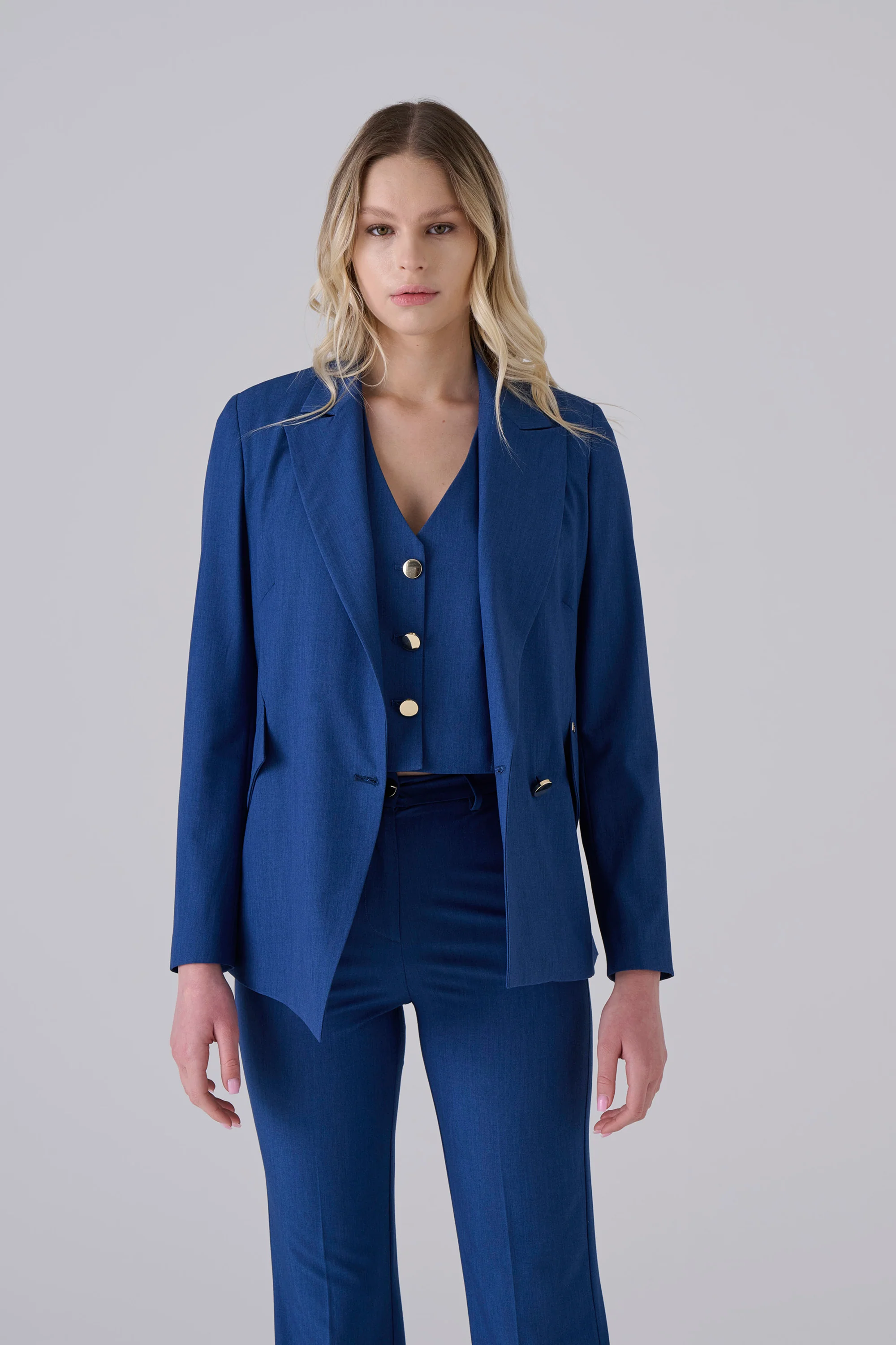 Blazer taglio asimmetrico - GIACCA AWSAX