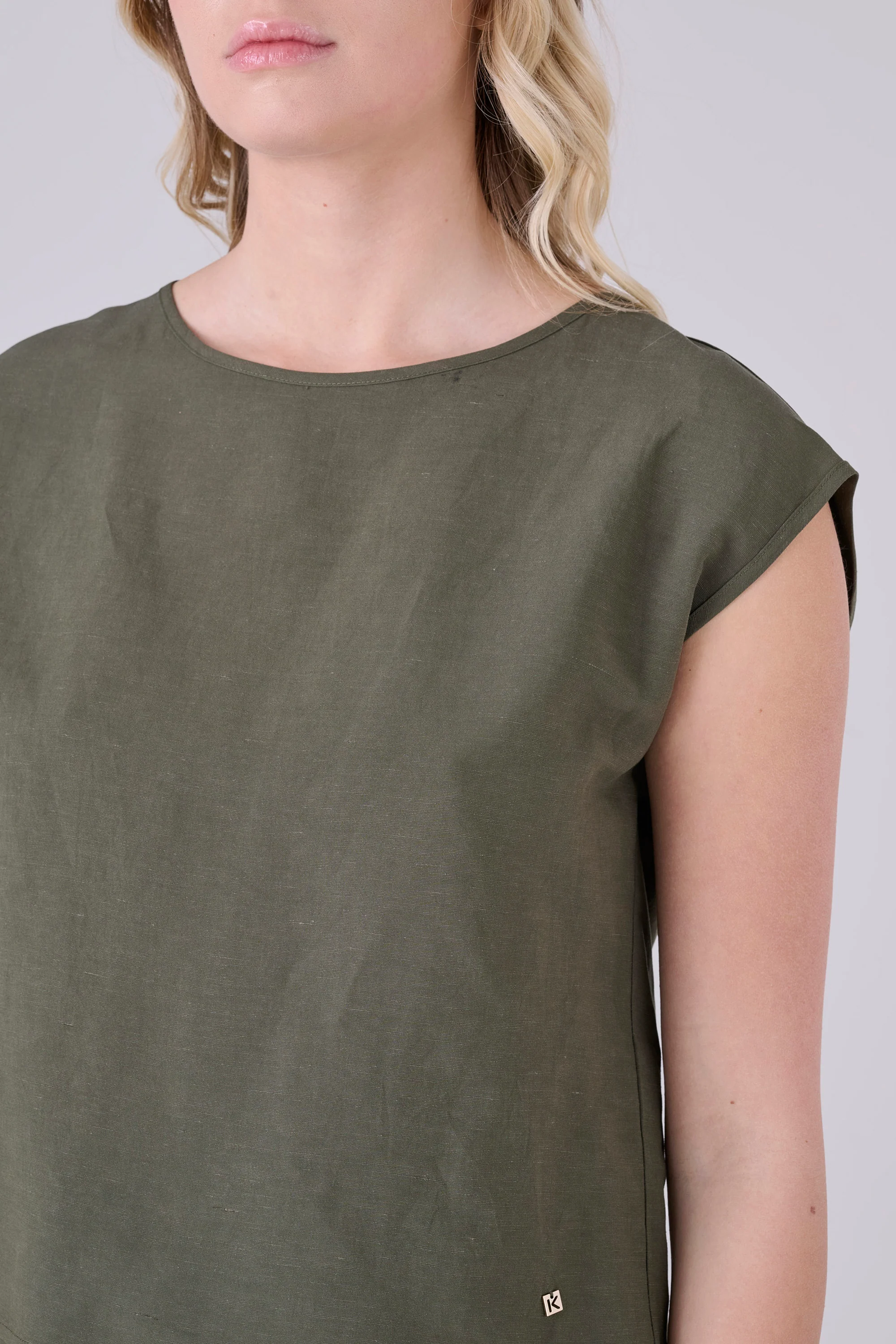 Blusa basic lino - BLUSA LEROYX - Image 2