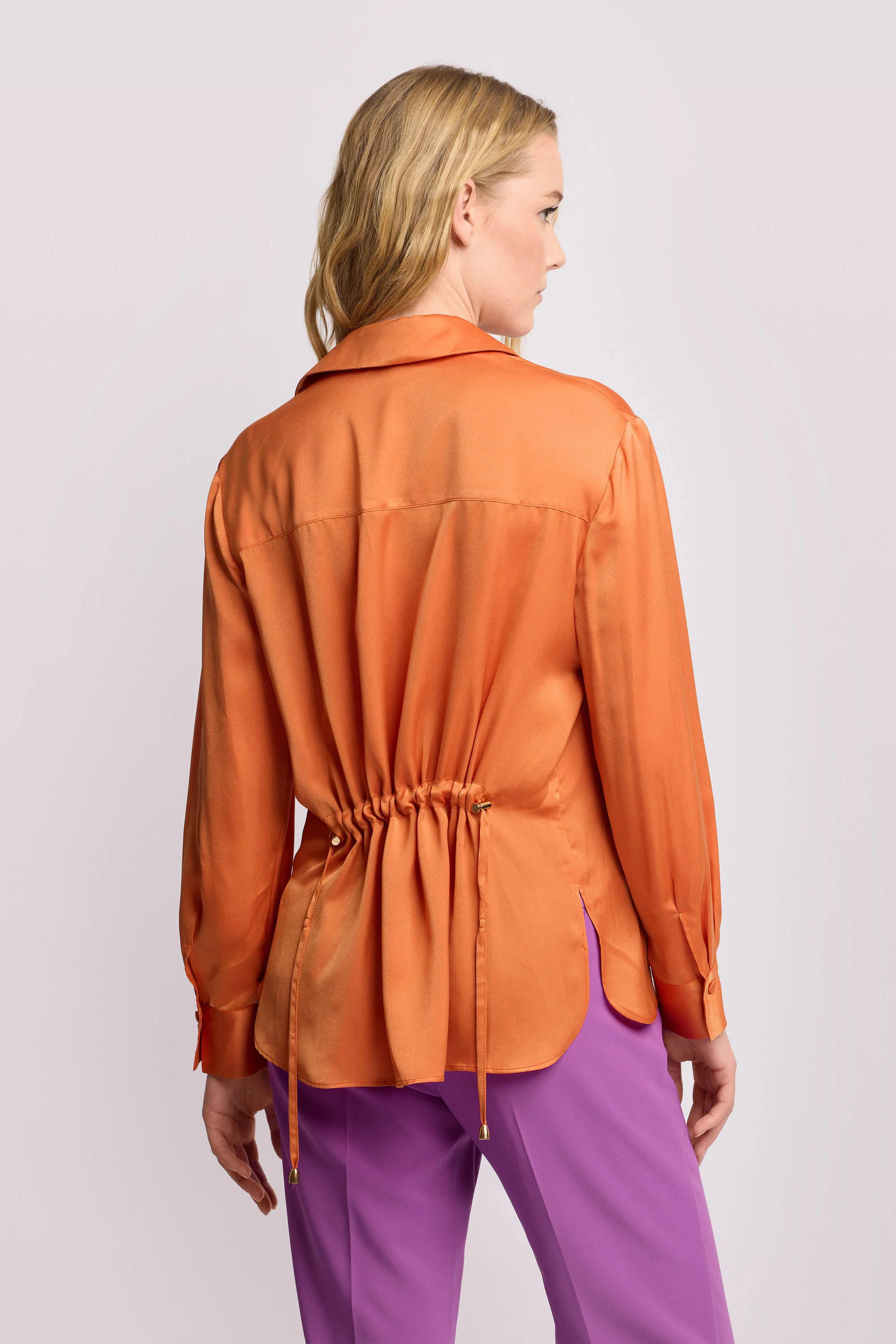 Blusa con coulisse - Camicia ABIBO - Image 3