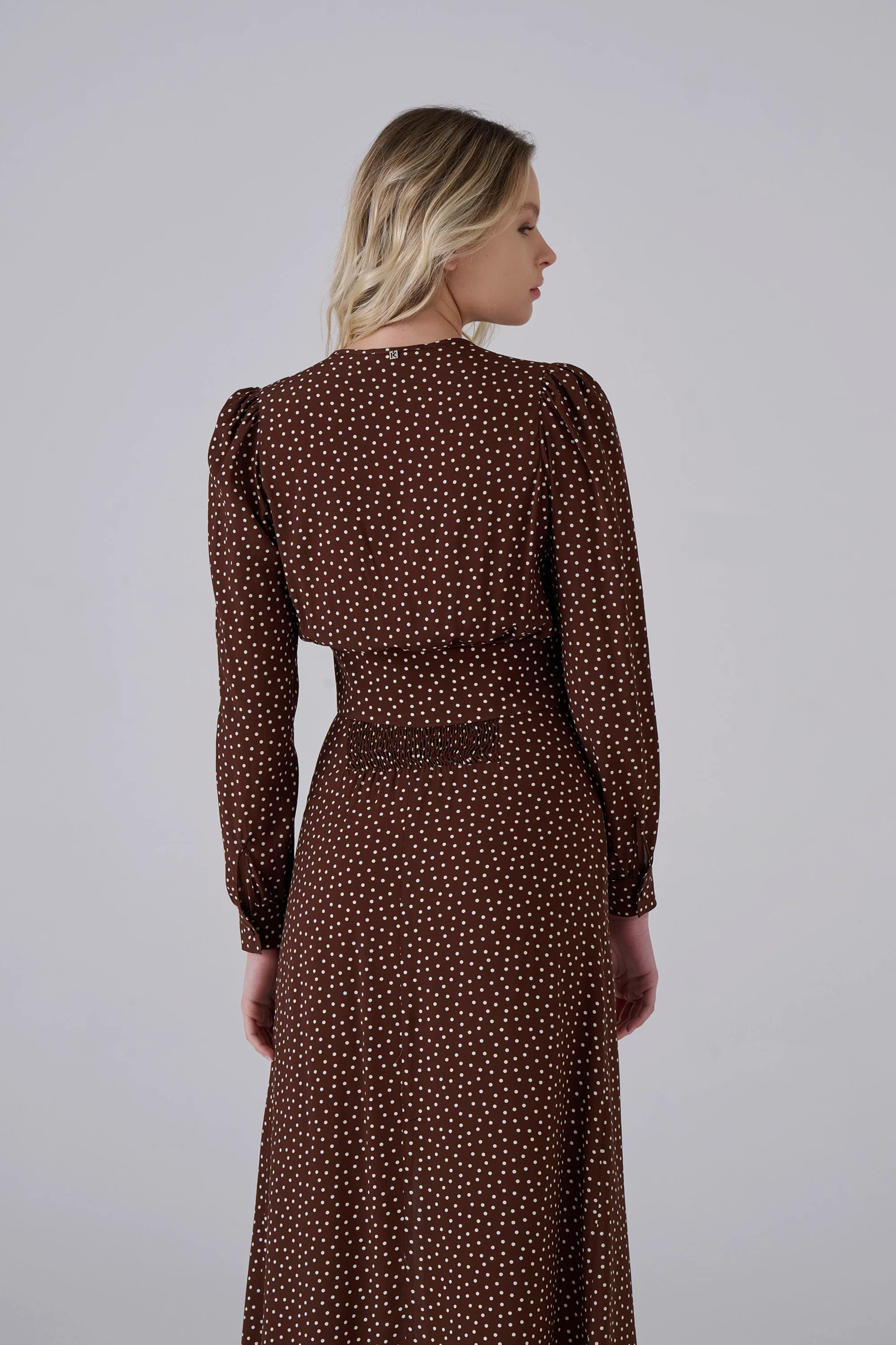 Blusa crop a pois - BLUSA A FANTASIA GRANTX - Image 4