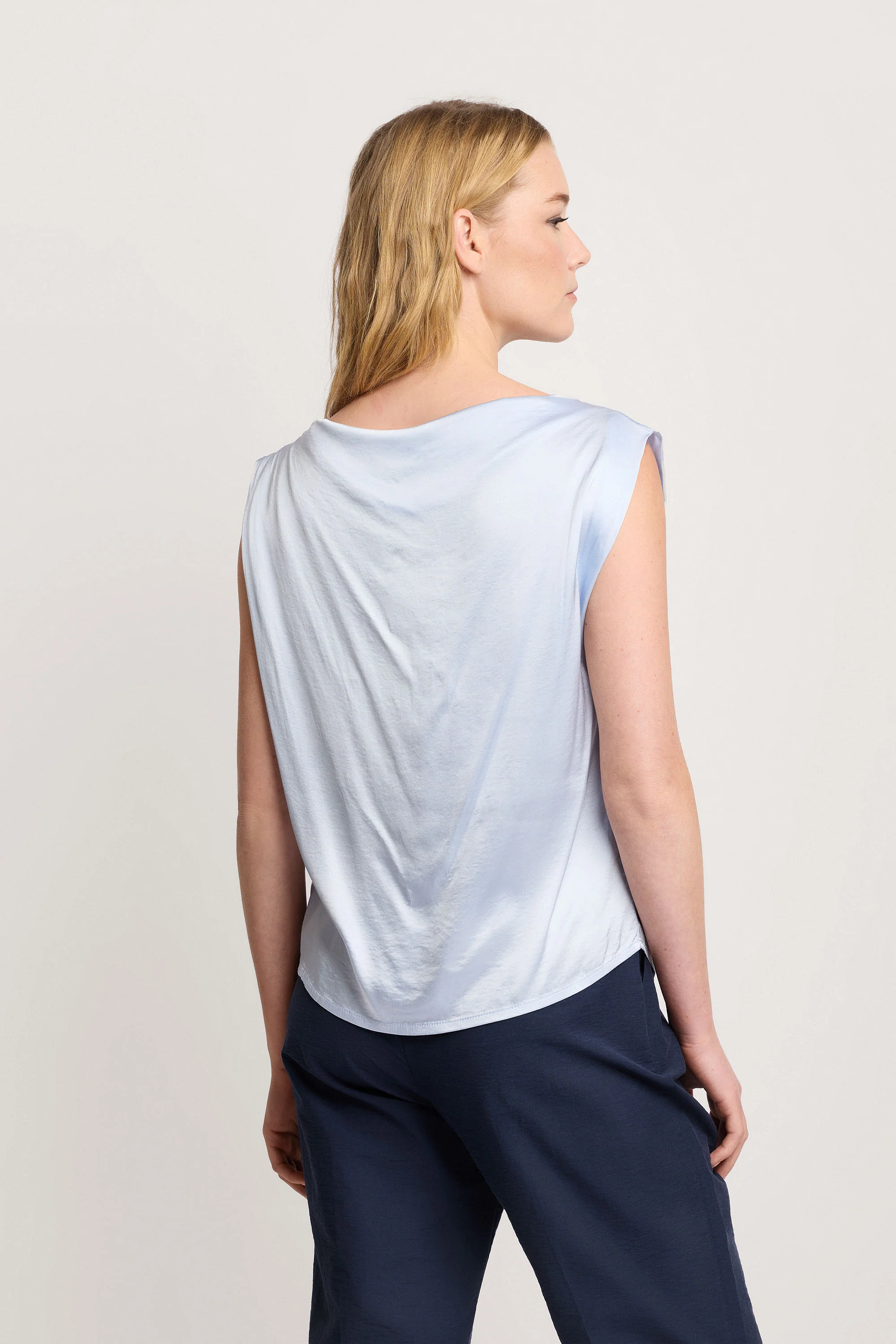Blusa con drappeggio - BLUSA CINDEO - Image 3