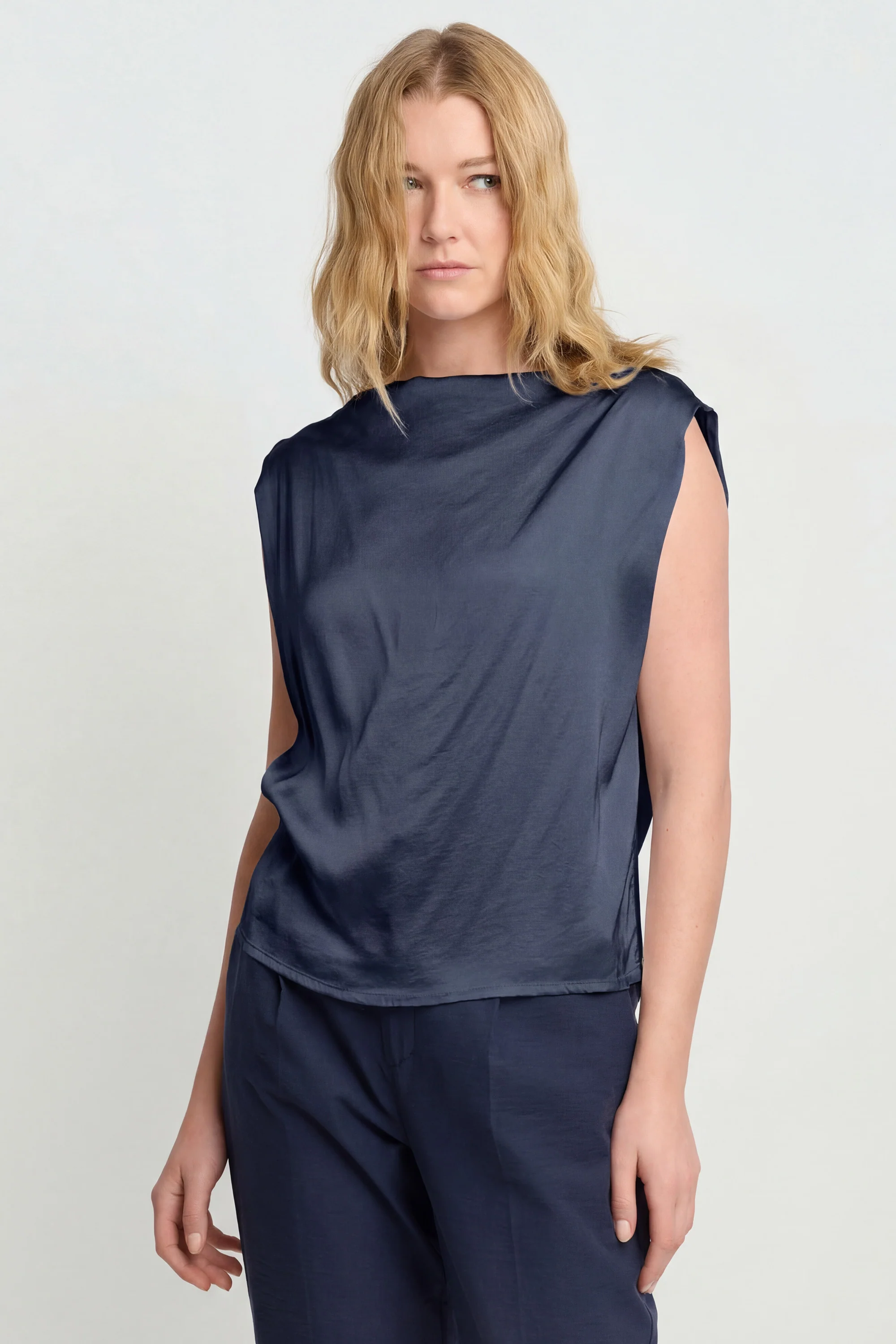 Blusa con drappeggio - BLUSA CINDEO - Image 5