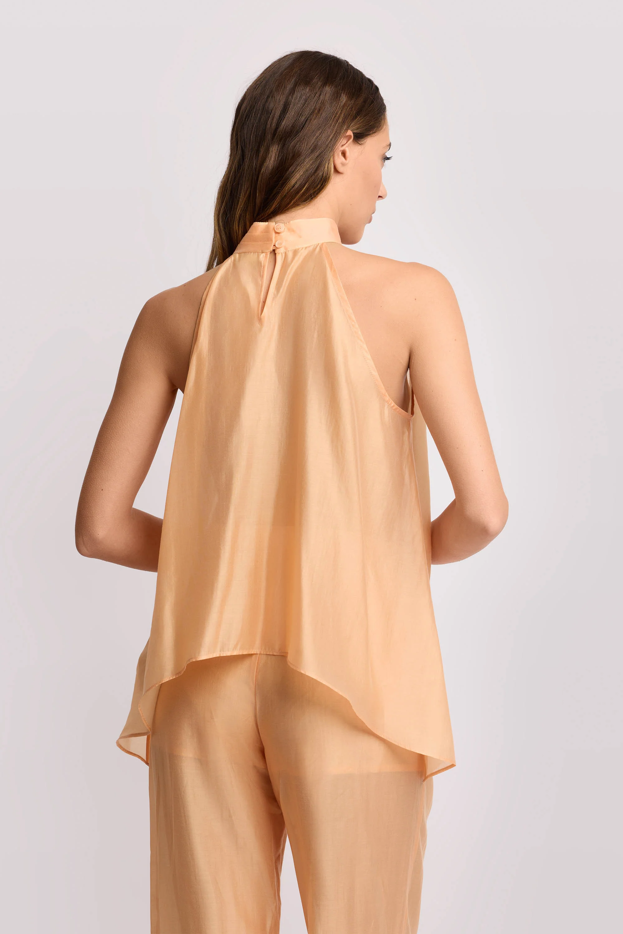 Blusa elegante con scollo all'americana - Top EDELMA - Image 3