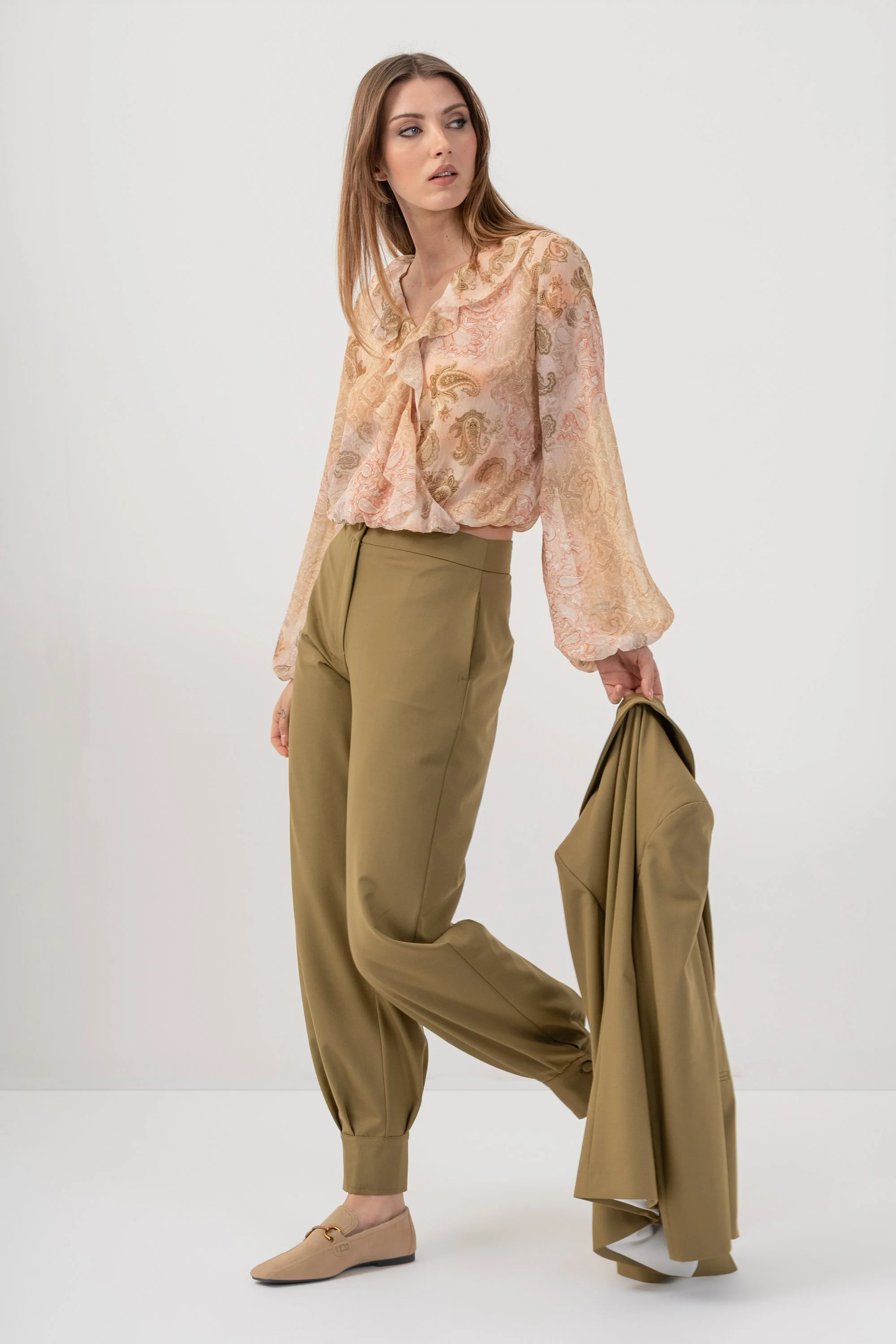Blusa in fantasia paisley - BLUSA A FANTASIA PISYX - Image 2