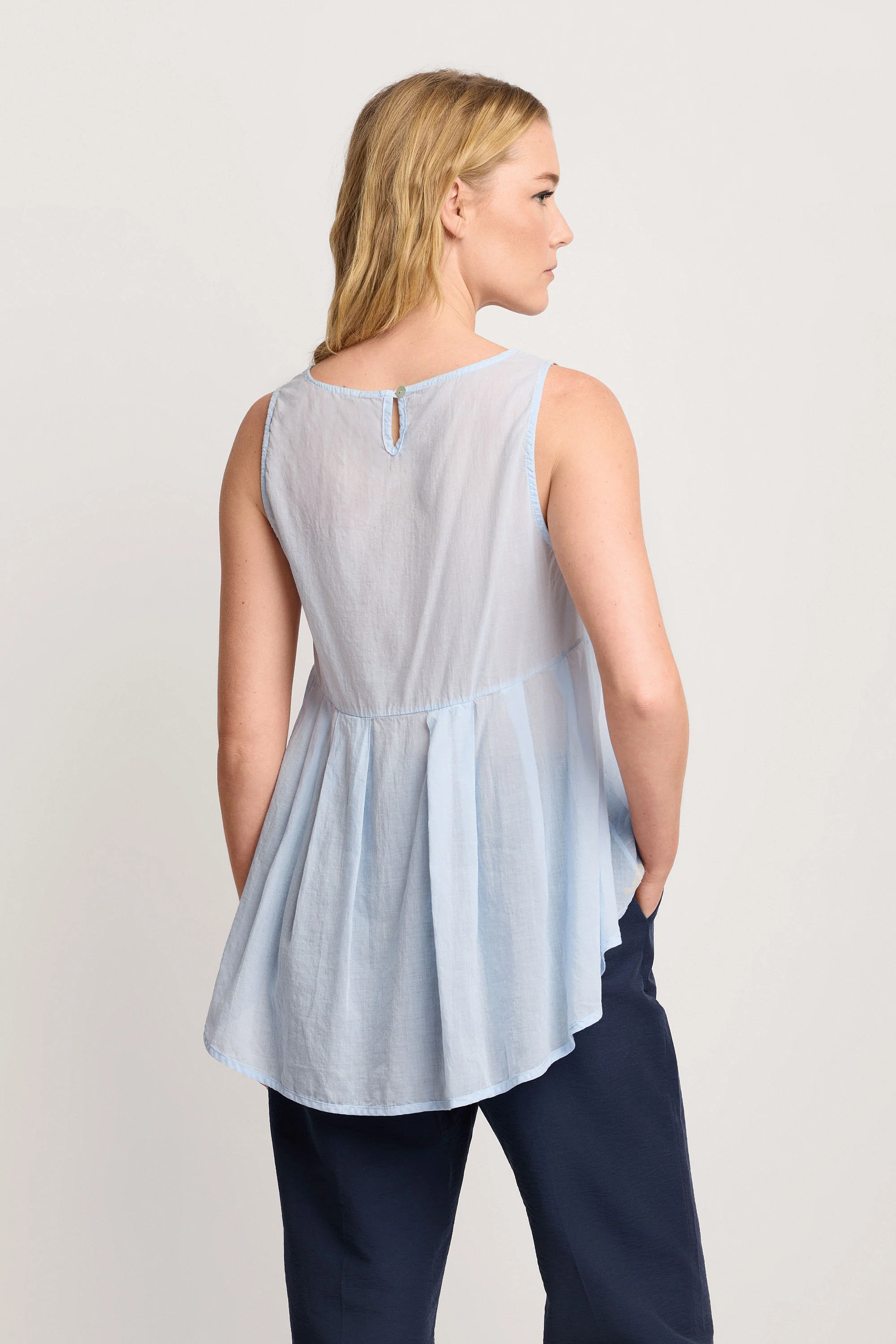 Blusa con fondo asimmetrico - BLUSA GAUDENZY - Image 3