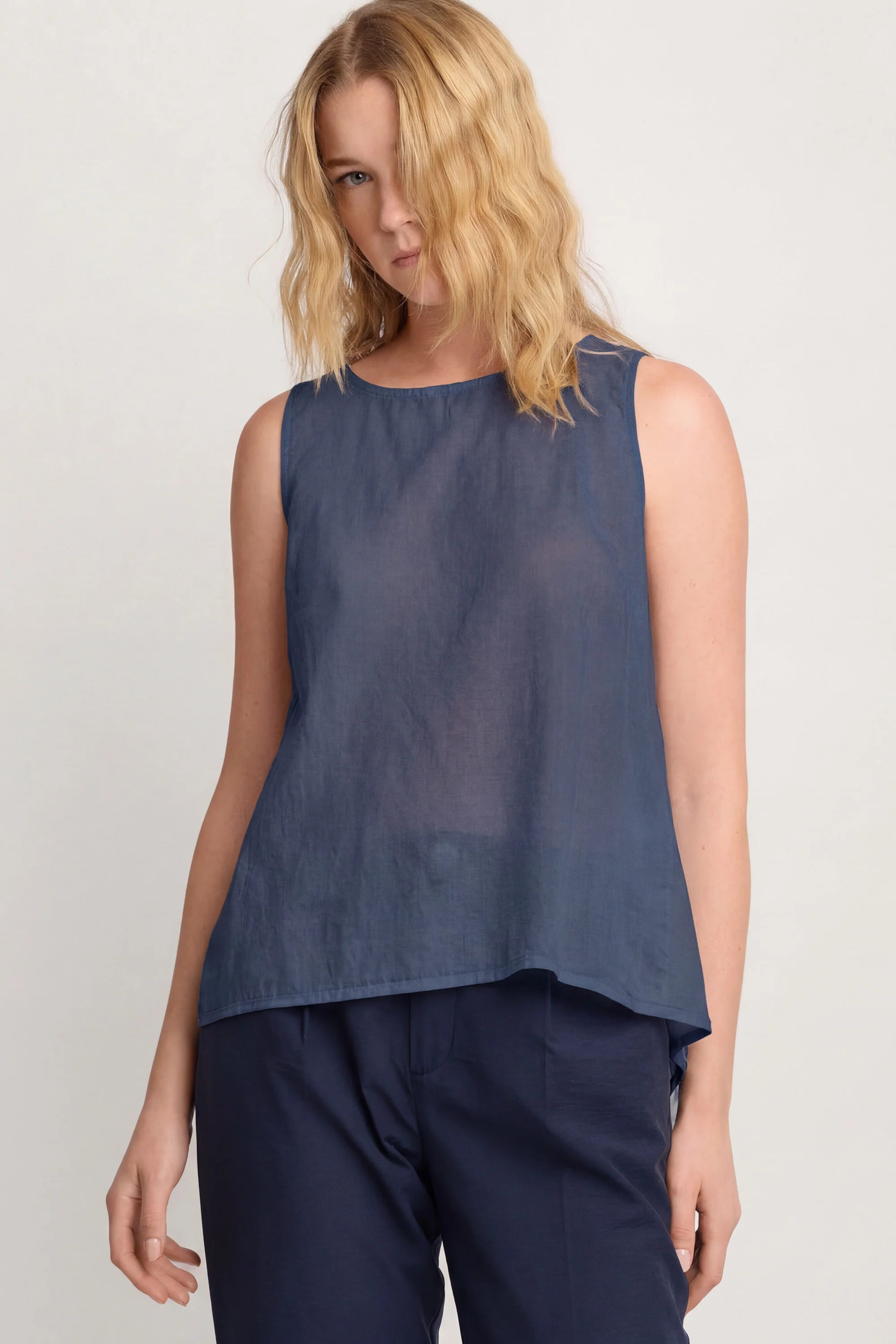 Blusa con fondo asimmetrico - BLUSA GAUDENZY - Image 5