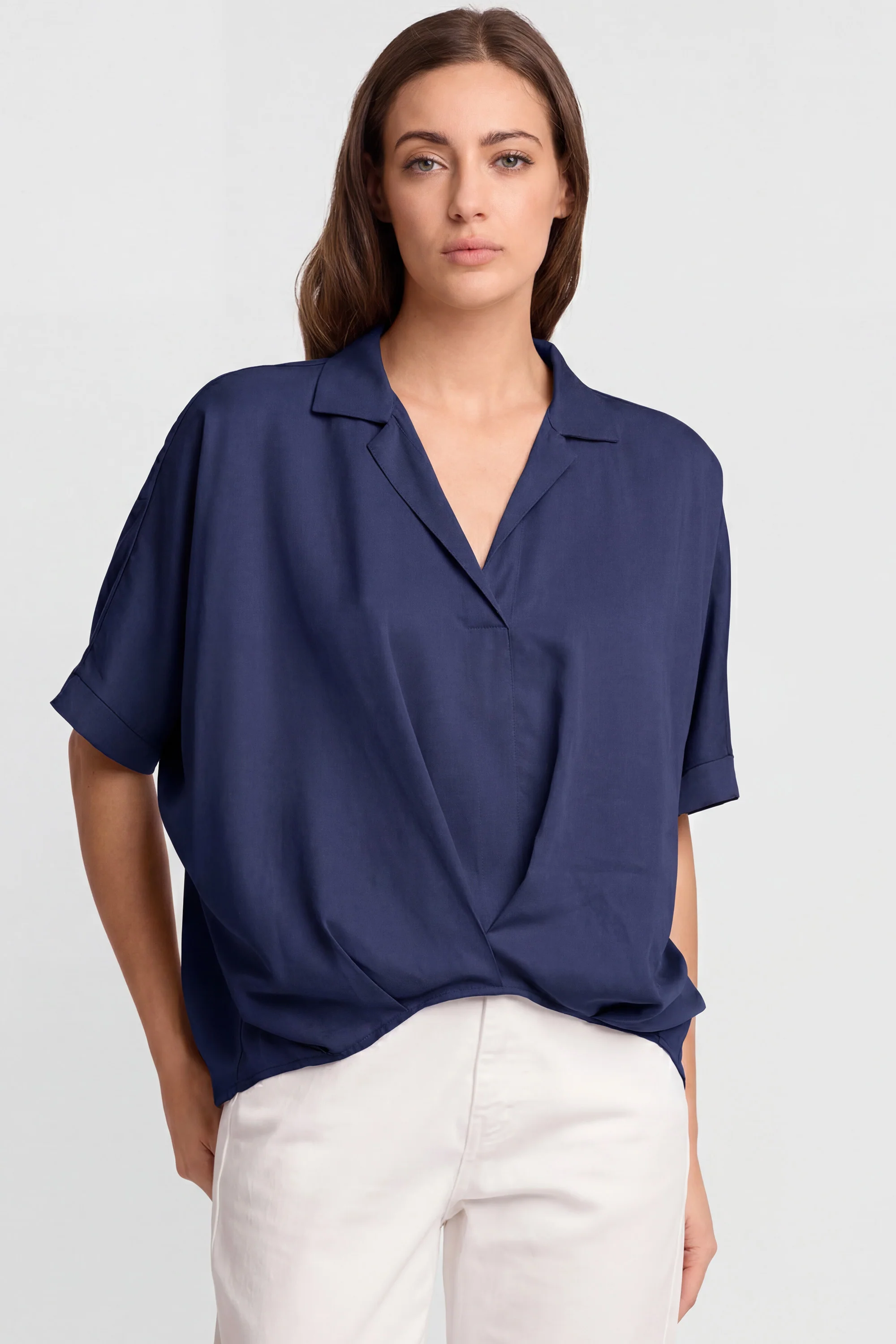 Blusa a portafoglio - BLUSA BASILIDE - Image 7