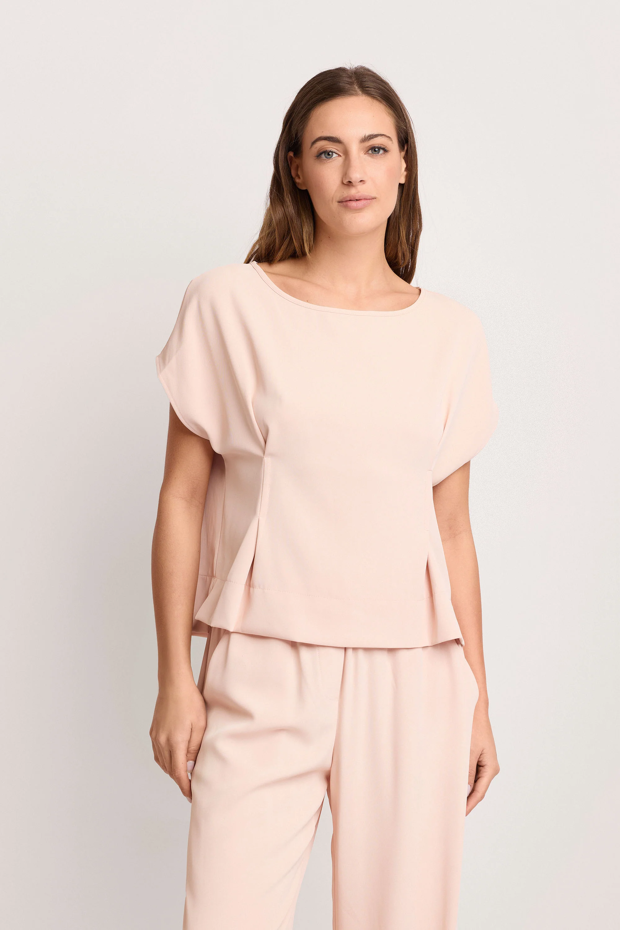 Blusa scollo a barchetta - Blusa NATHANAELLE