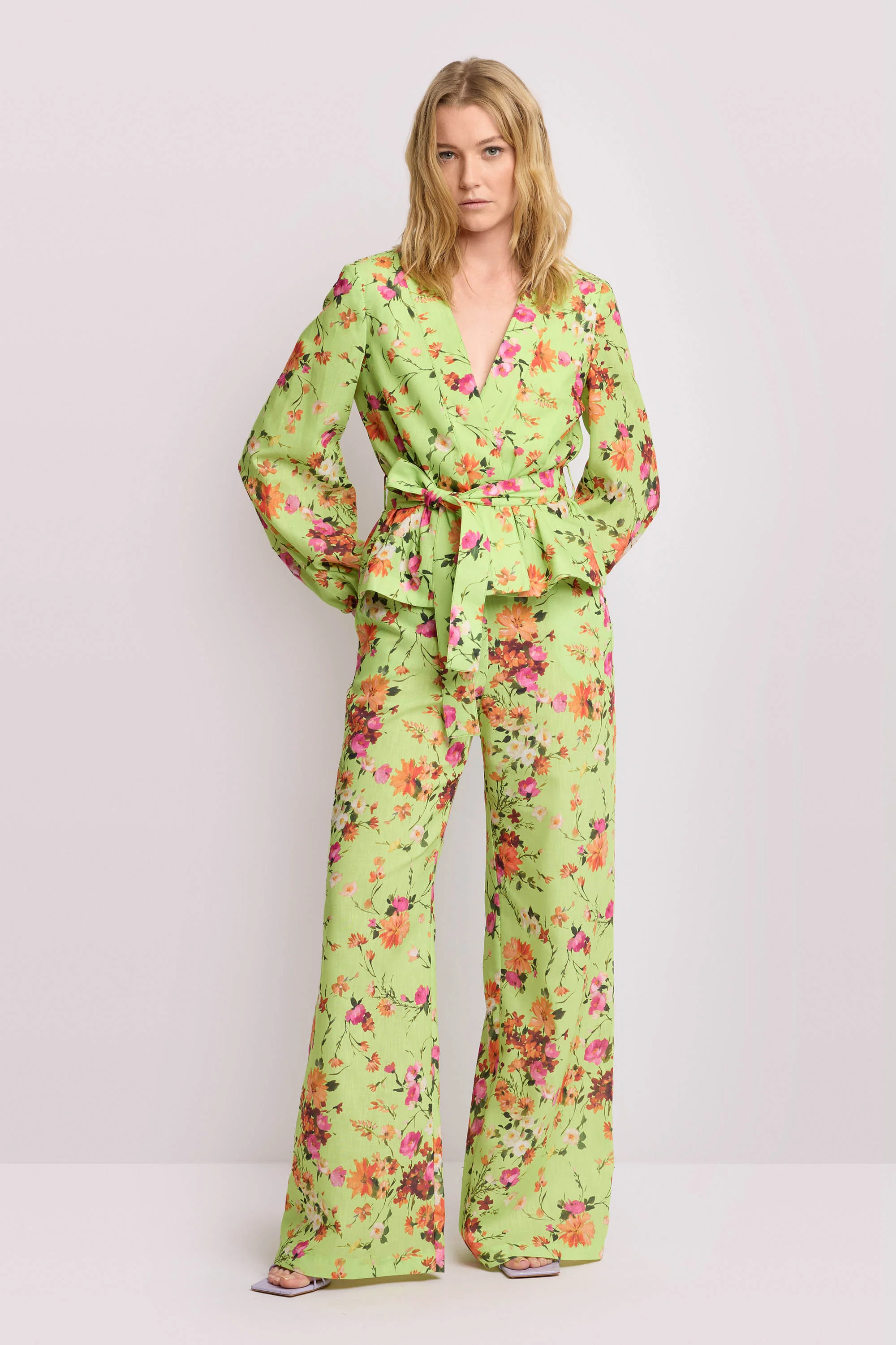 Blusa in tessuto a stampa floreale - Blusa OBELIA - Image 2