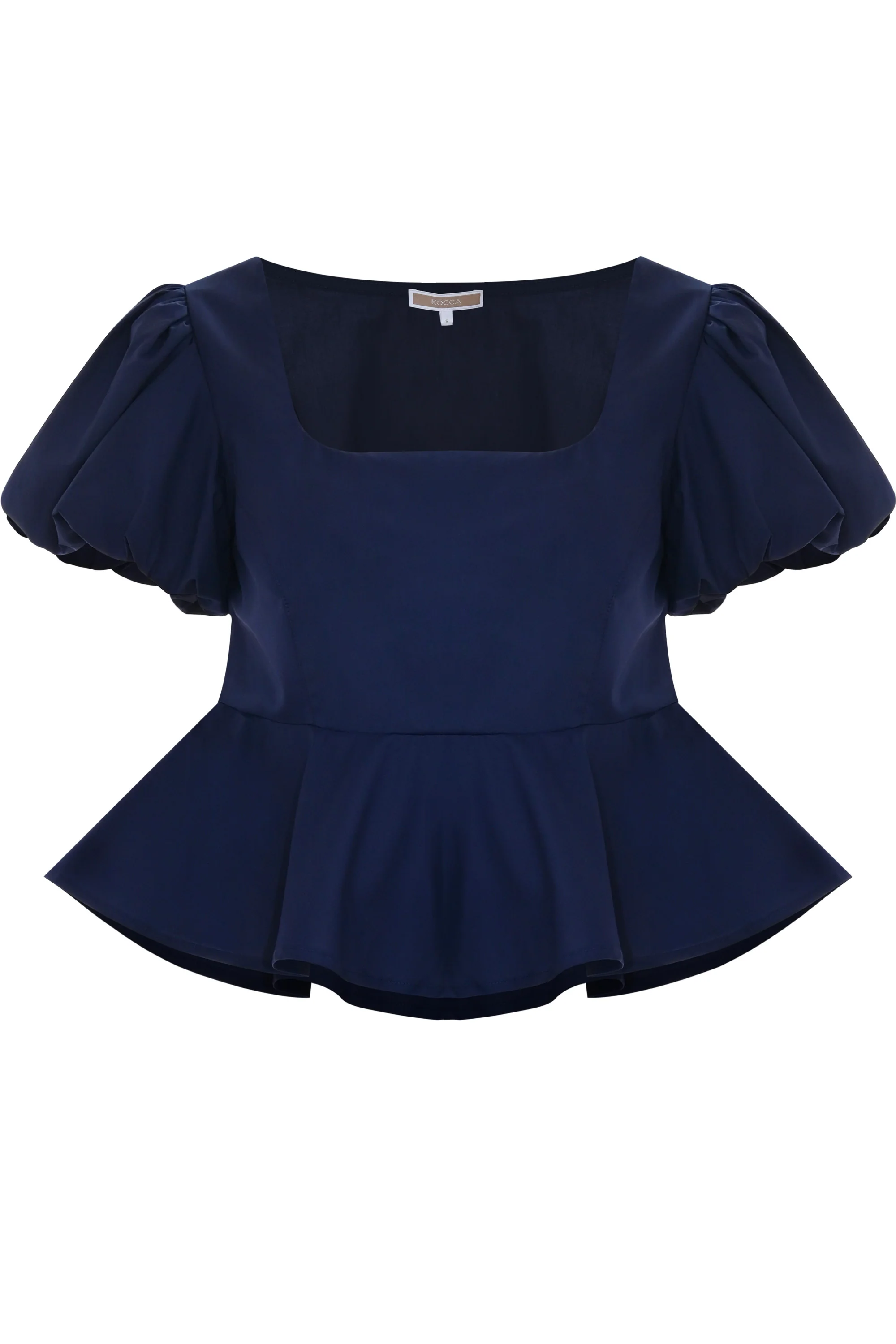 Blusa volant in cotone - BLUSA ORTIDEX - Image 5