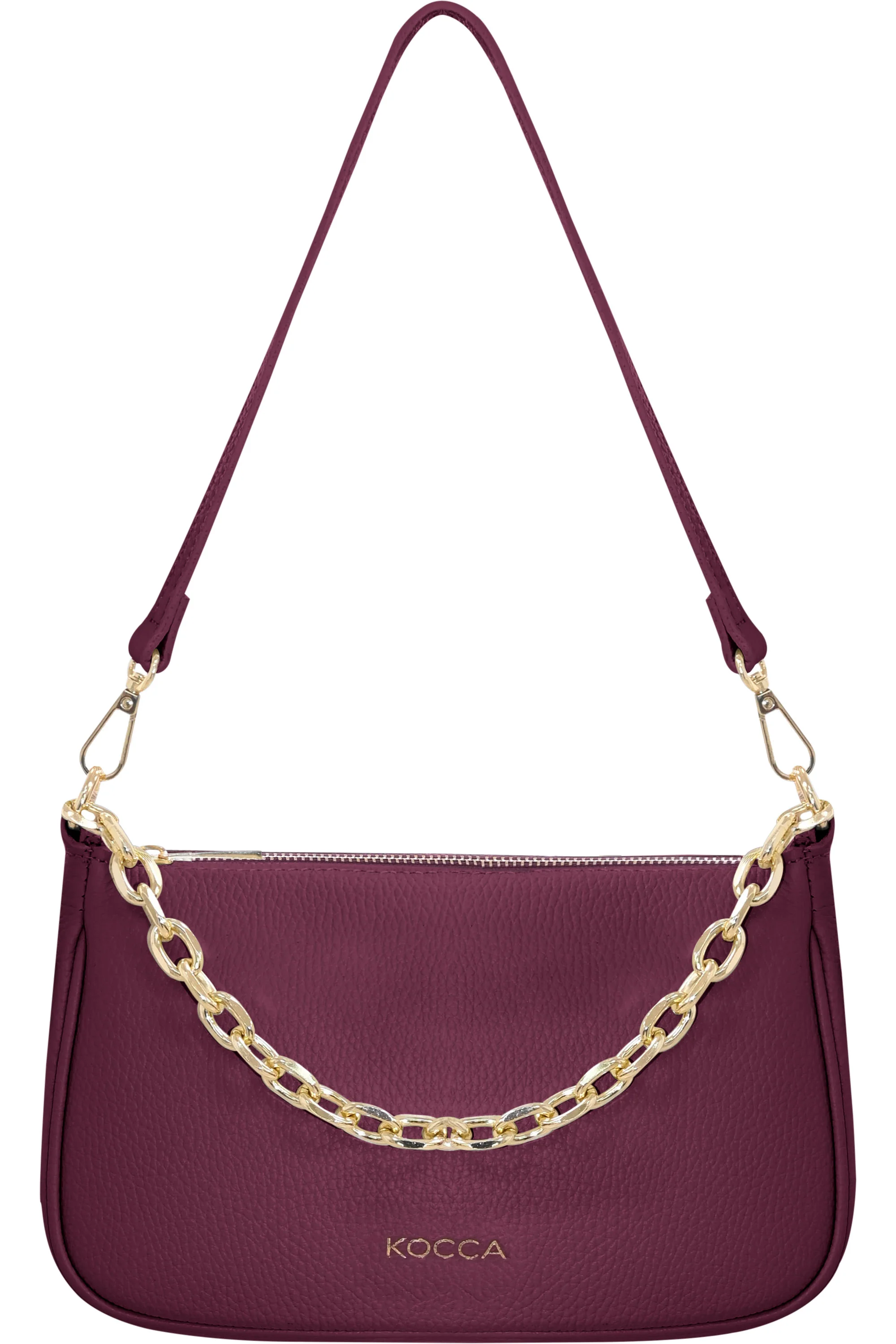 Borsa dettaglio catena in pelle - Borsa BUGHAKIX
