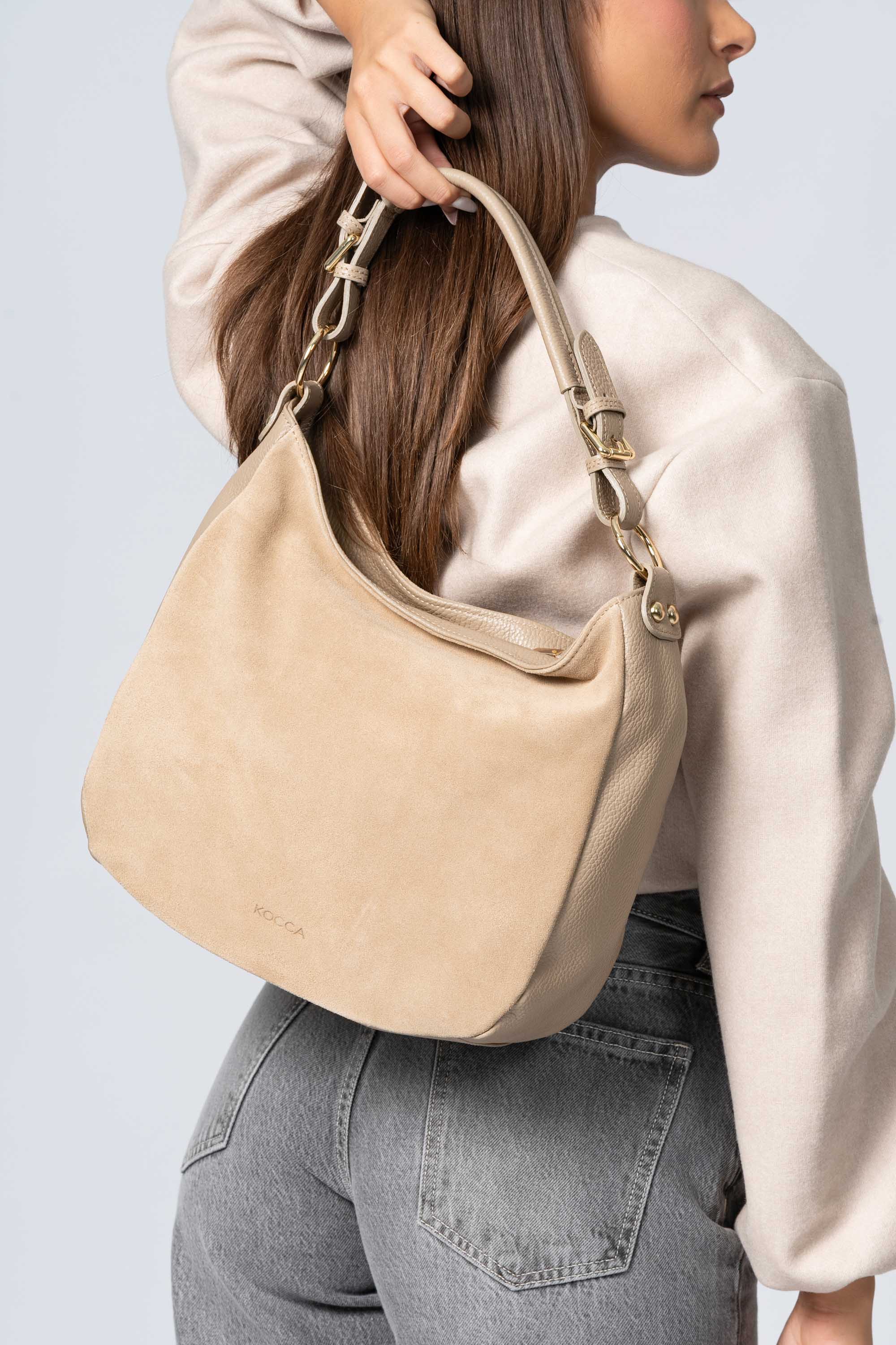Borsa hobo in pelle - Borsa TELLYX - Image 3