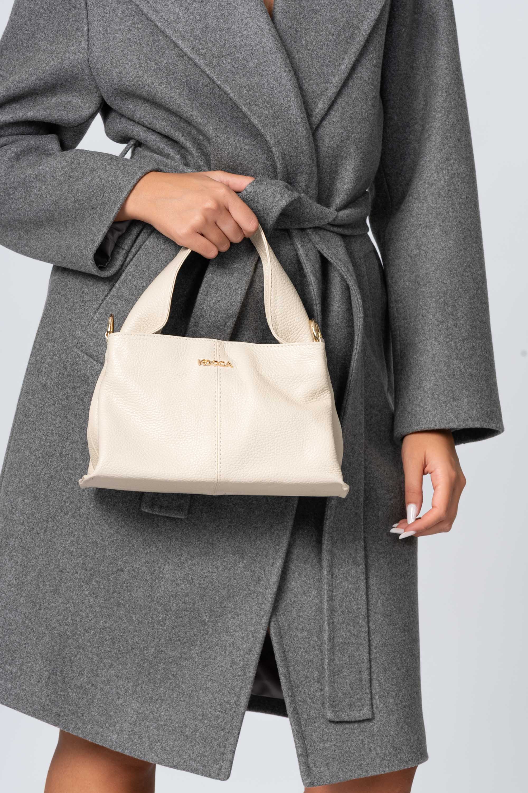 Borsa a mano in pelle martellata - Borsa PAOLAX - Image 6