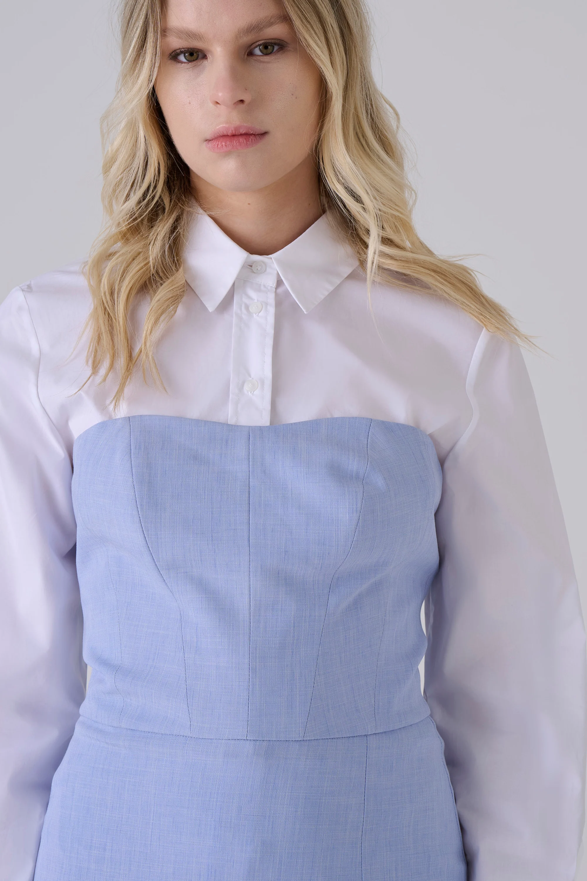 Camicia basic bianca - CAMICIA CHAILIX E - Image 2