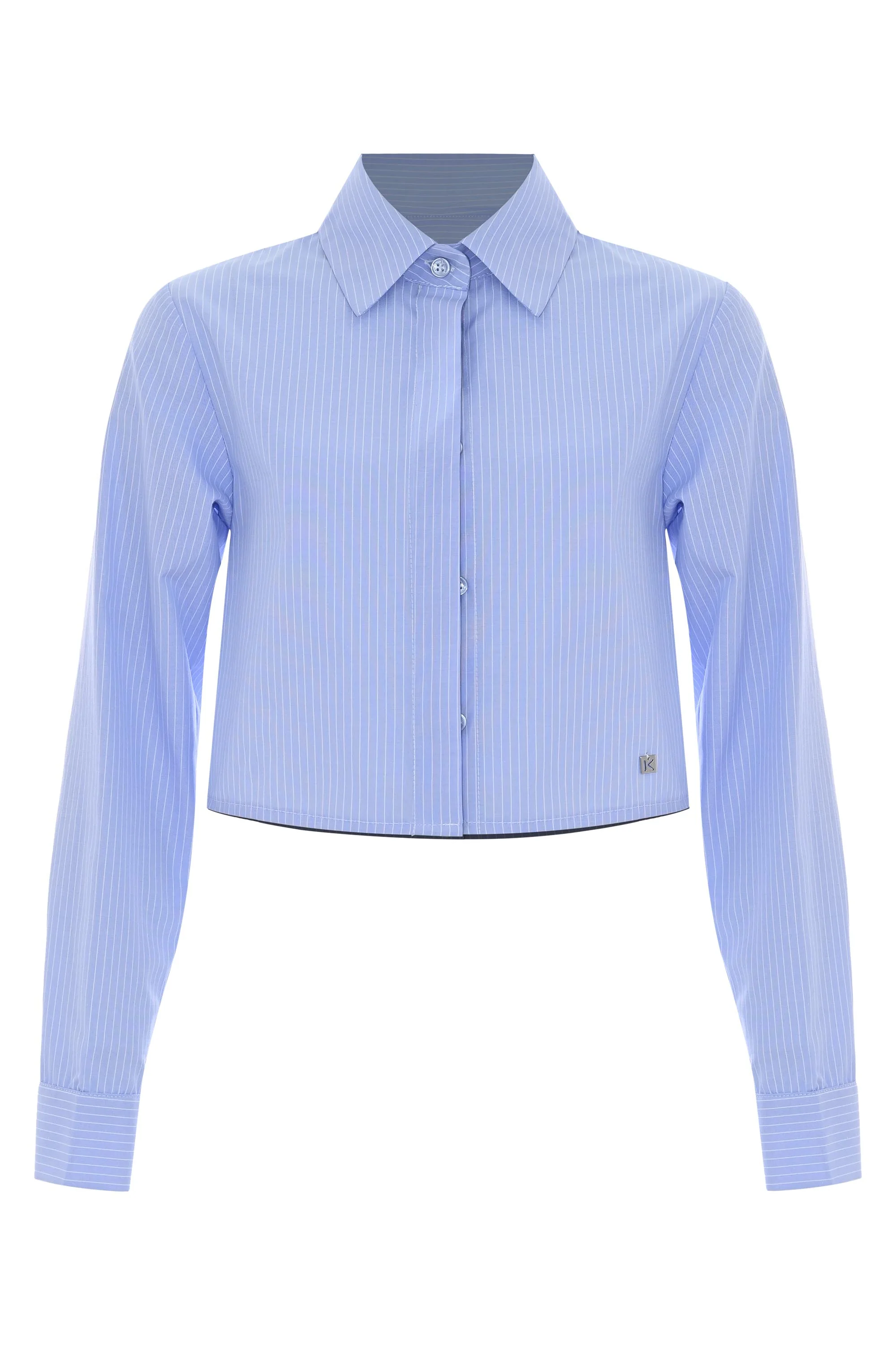 Camicia cropped fantasia a righe - CAMICIA YANNIS