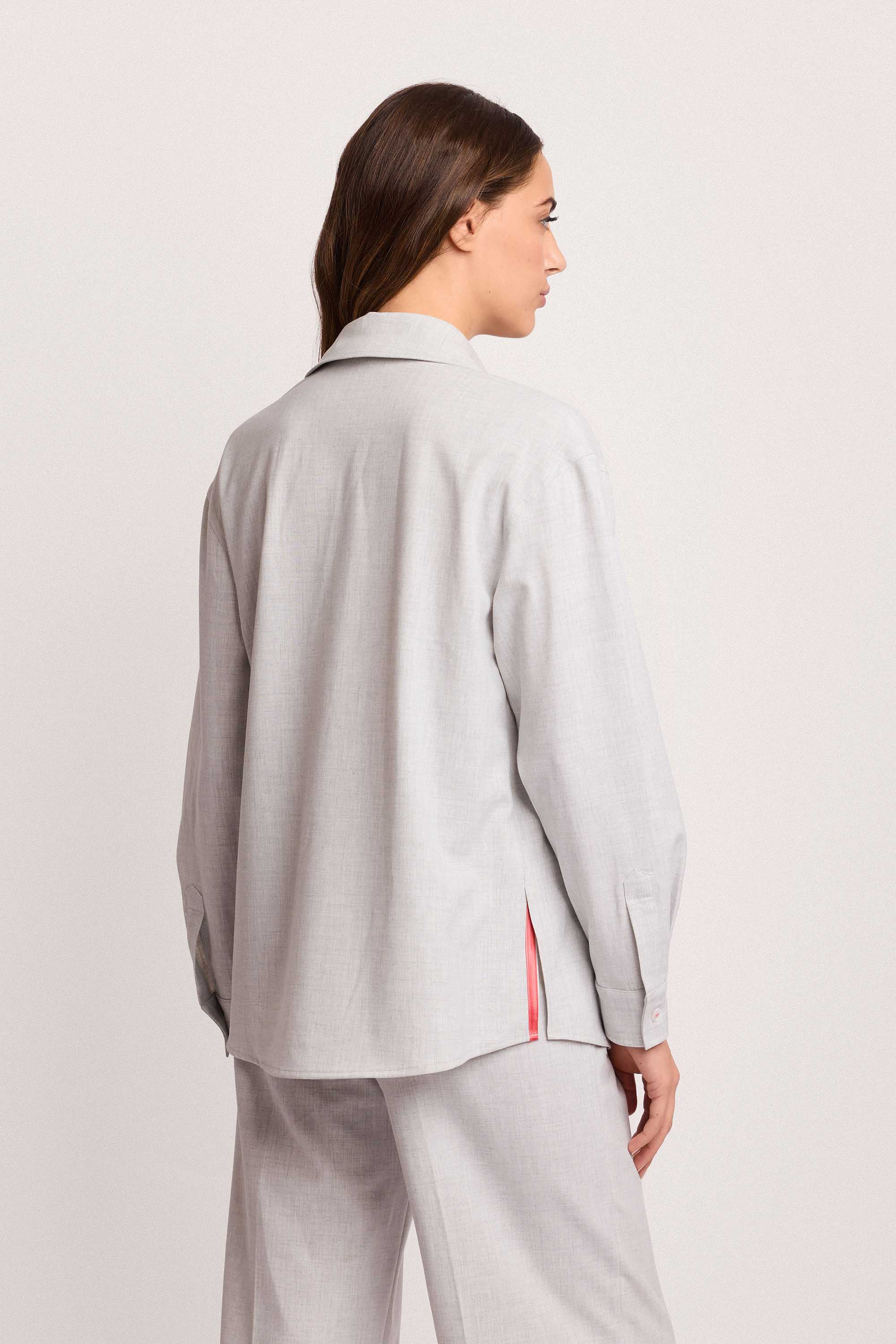 Camicia a maniche lunghe con taschino - Camicia MINNEA - Image 3
