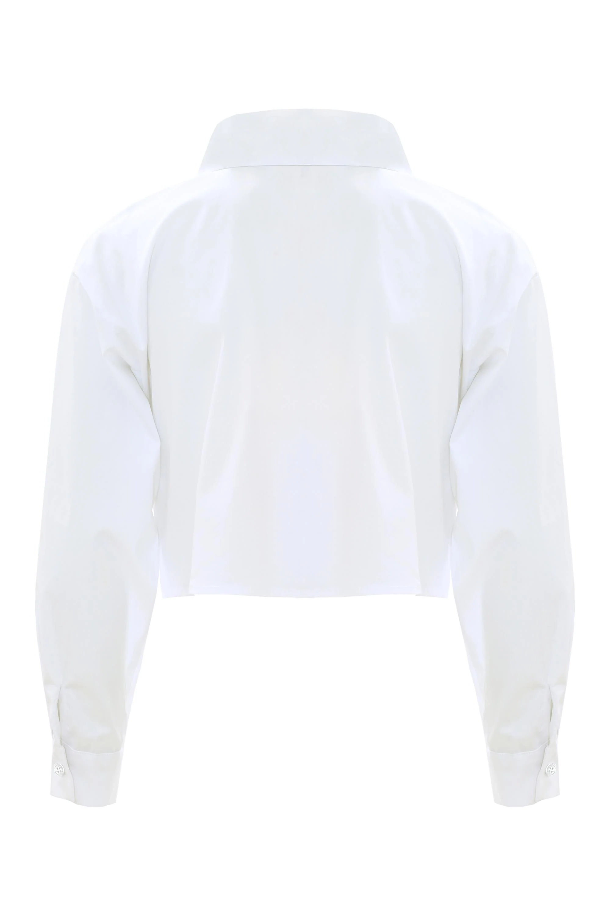 Camicia minimal taglio crop - CAMICIA YANNIS - Image 2
