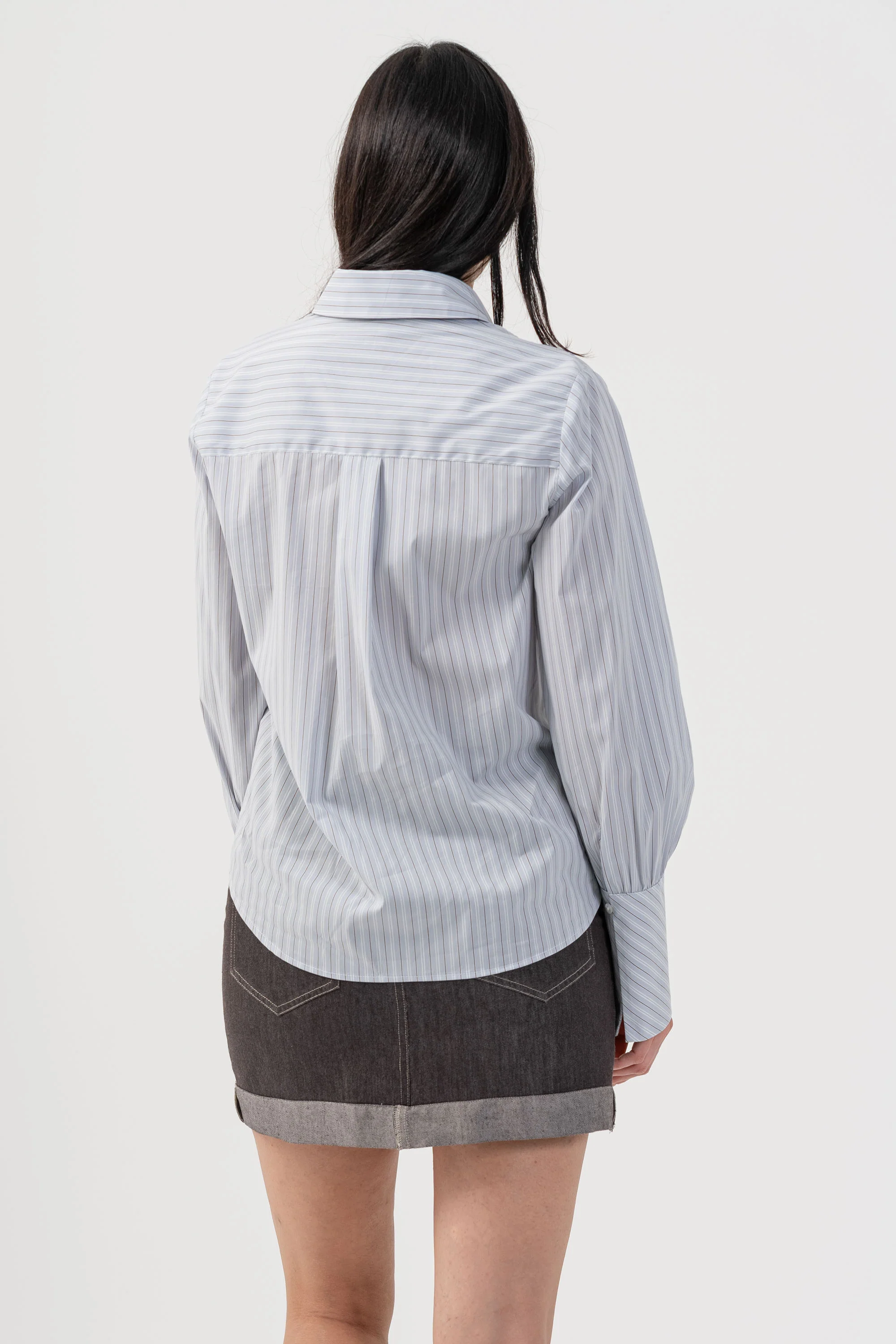 Camicia a righe sottili - CAMICIA A RIGHE RIGHETX - Image 4