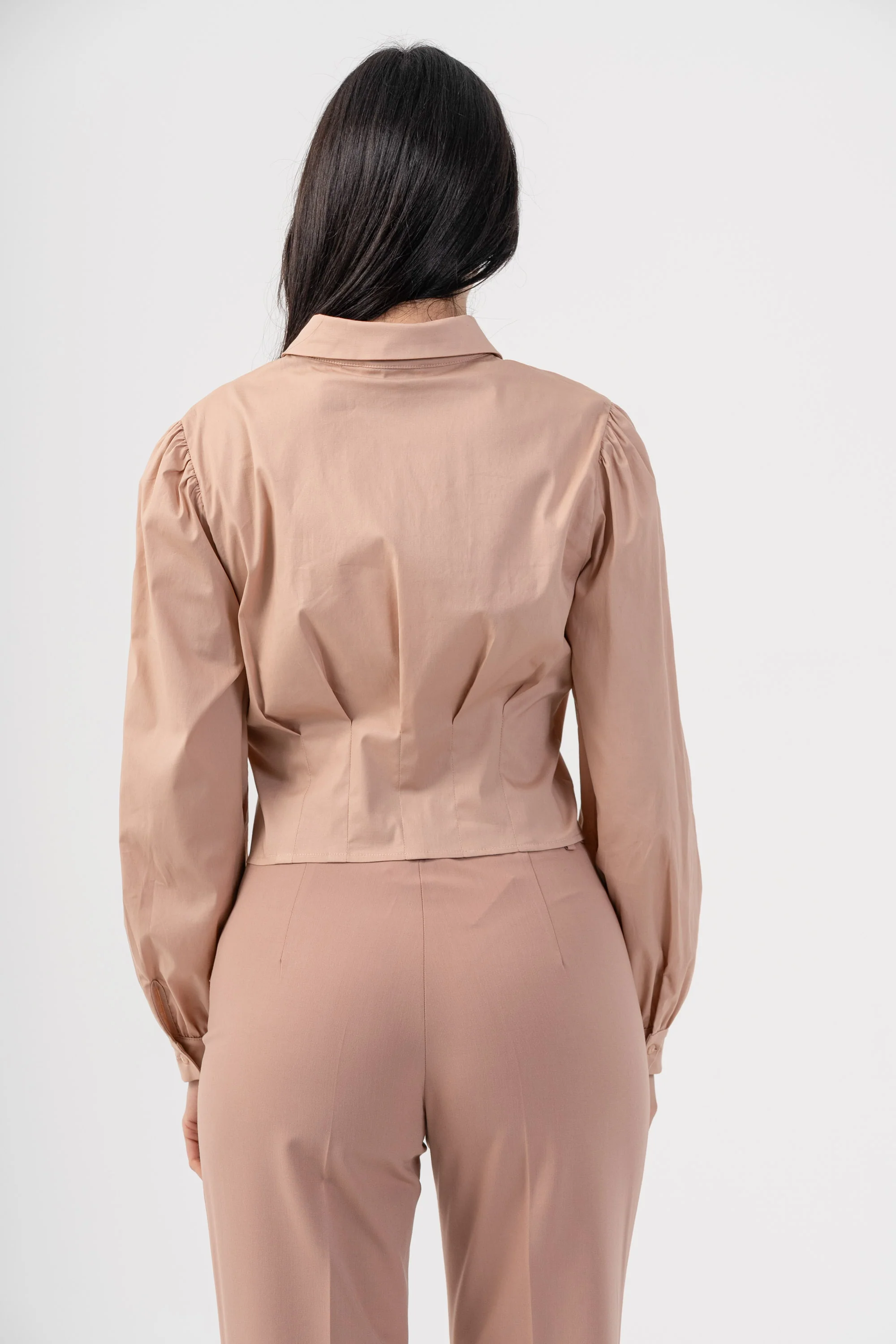 Camicia taglio cropped - CAMICIA LENTOX - Image 4