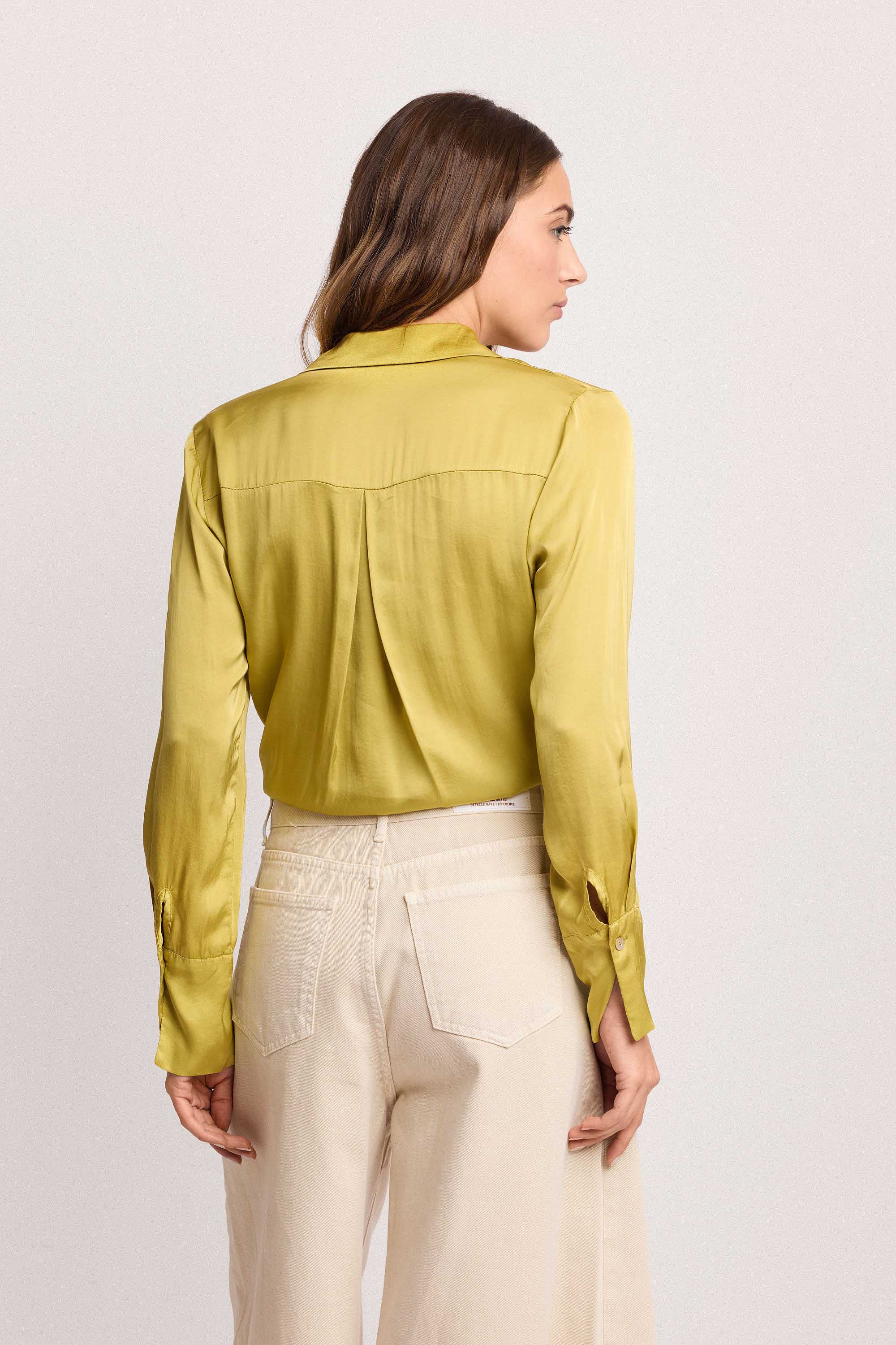 Camicia in viscosa con nodo - Camicia KARALIPPO - Image 3
