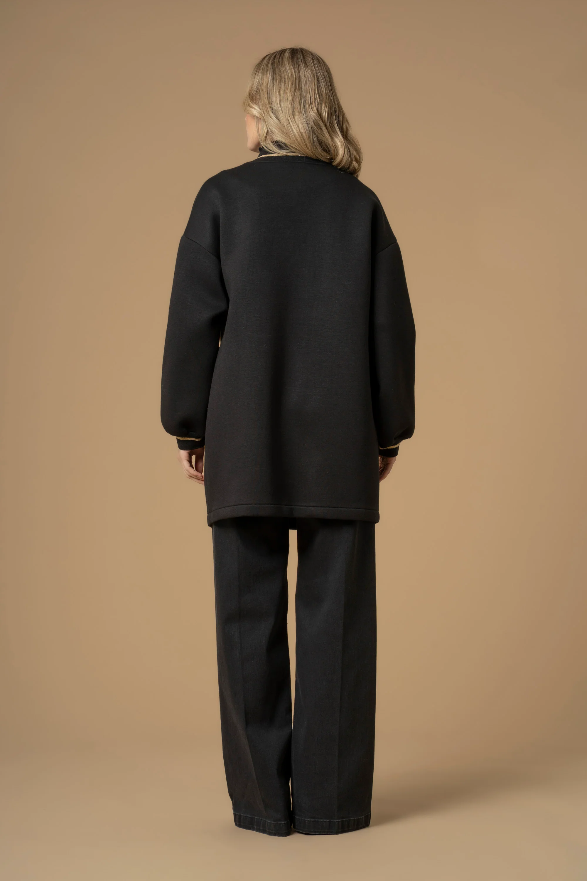 Cappotto con bordi  in lurex - Cappotto Eilbert - Image 4