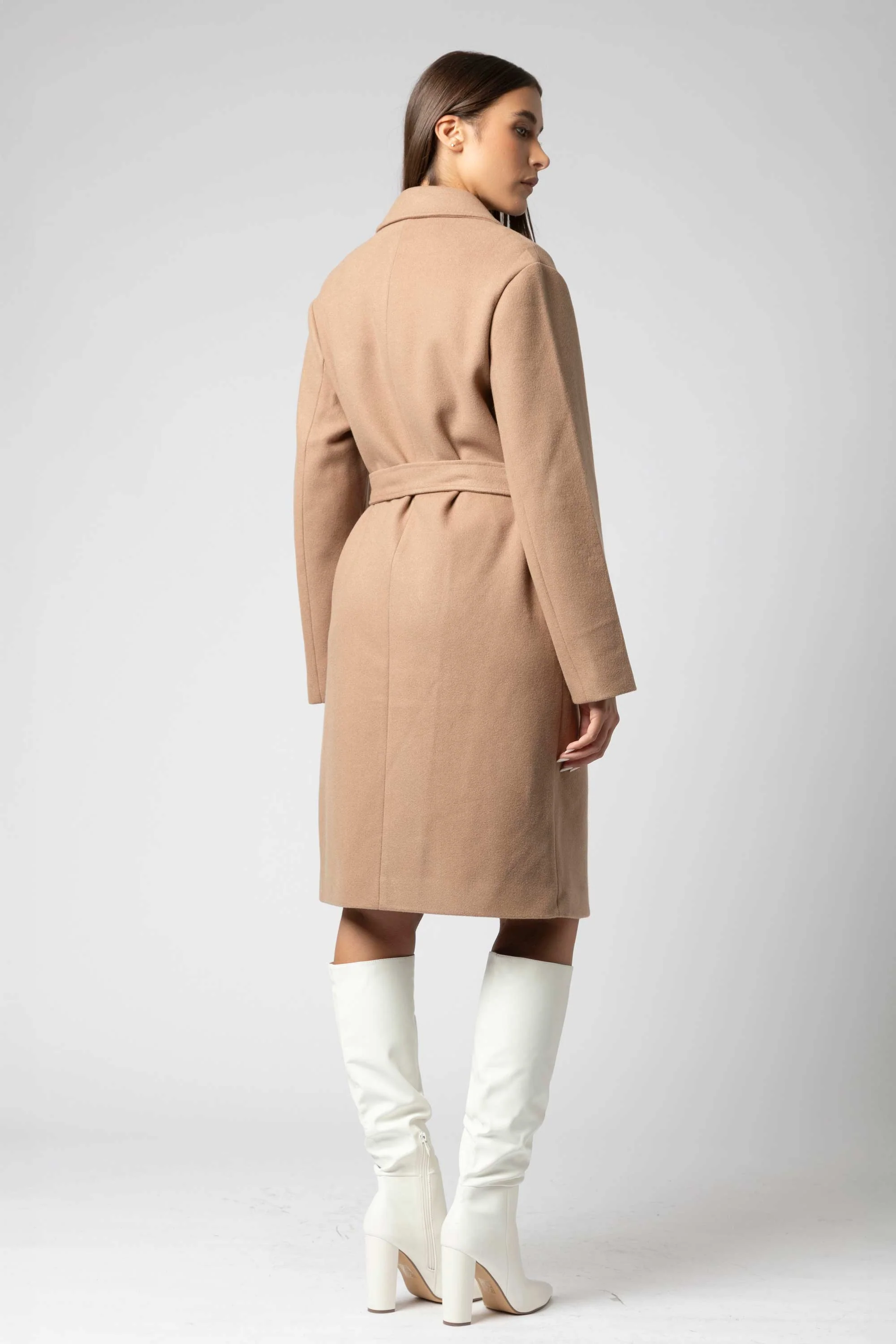 Cappotto con cintura e revers - Cappotto KILINIAX - Image 5
