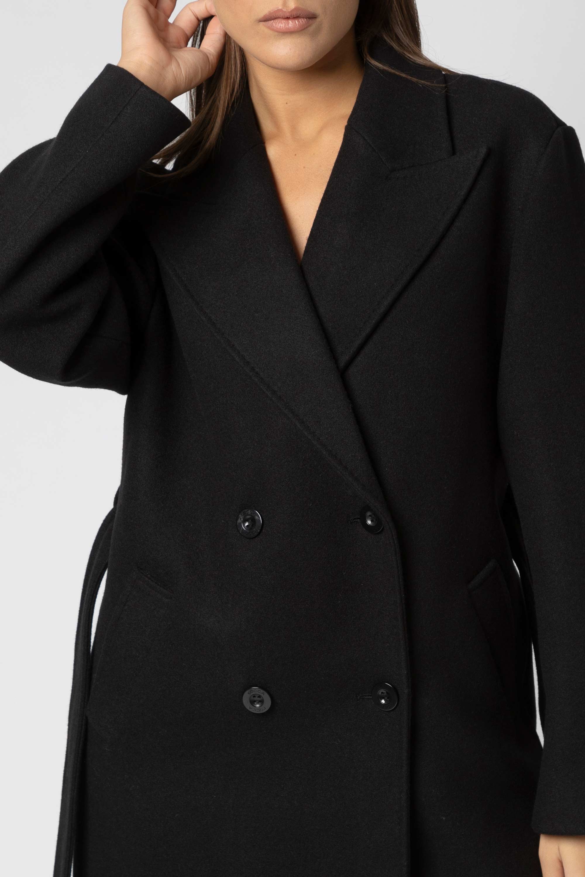 Cappotto con cintura e revers - Cappotto KILINIAX - Image 8