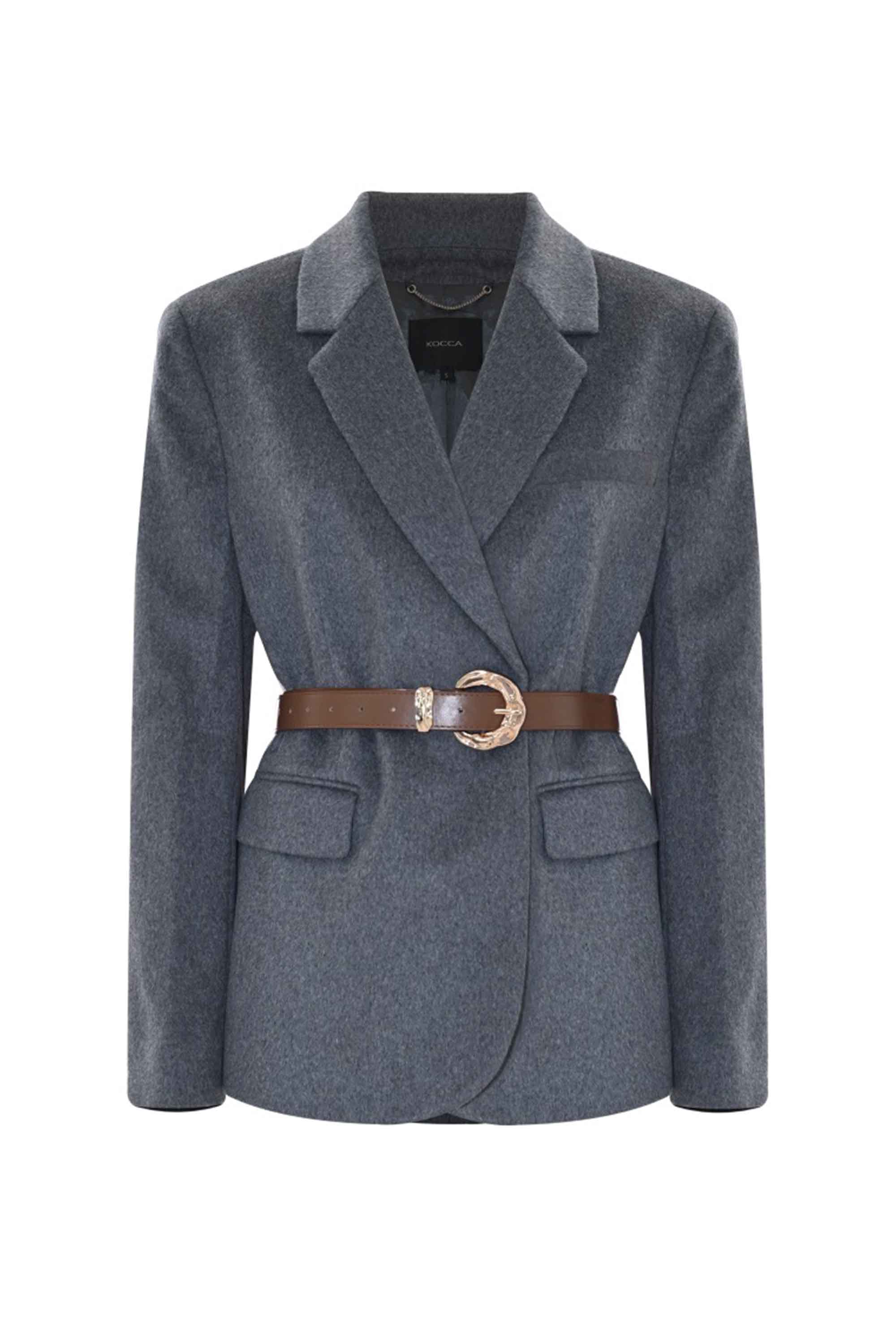Cappotto corto con cintura - Cappotto Katullo - Image 5