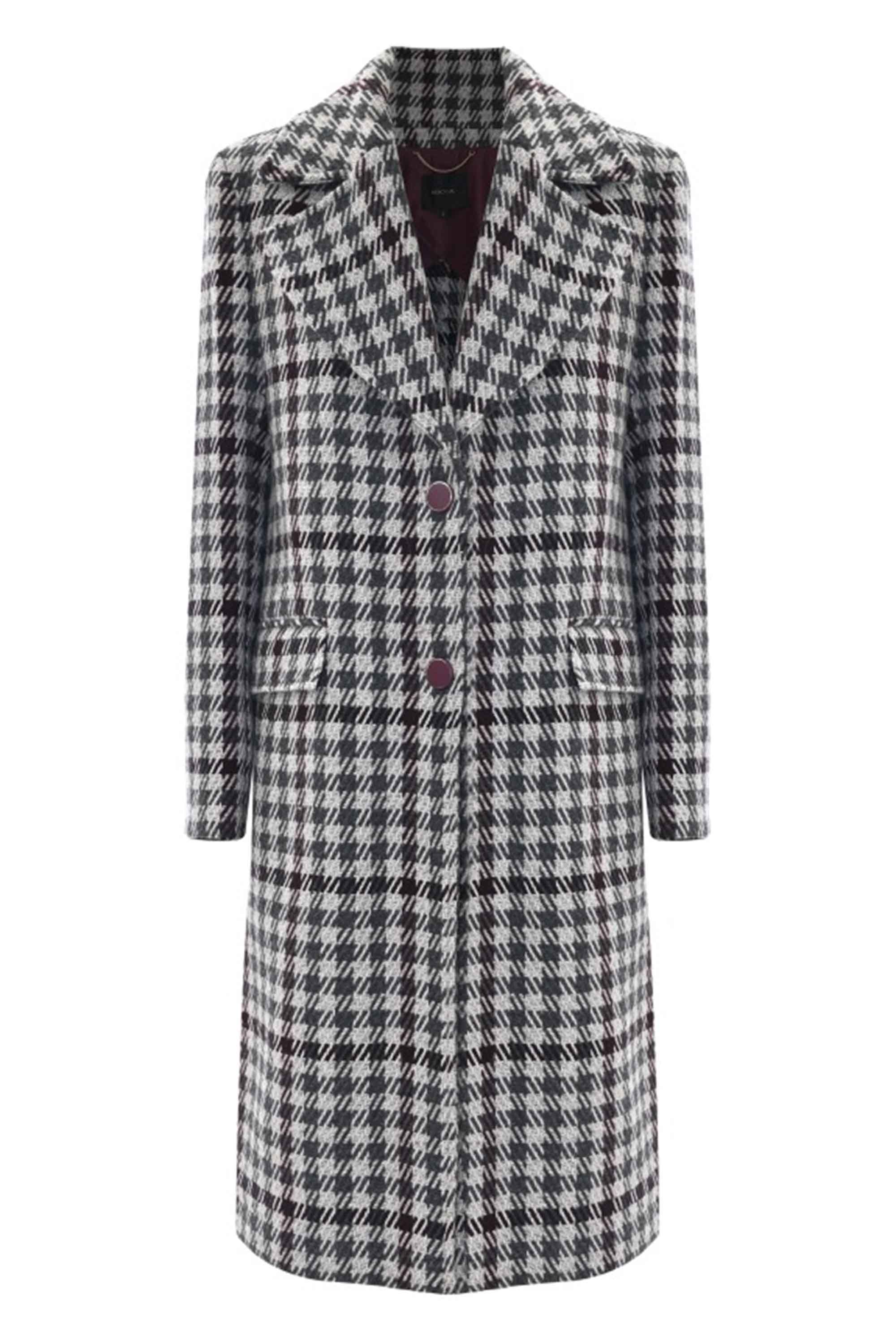 Cappotto corto fantasia tartan - Cappotto Camanto - Image 5