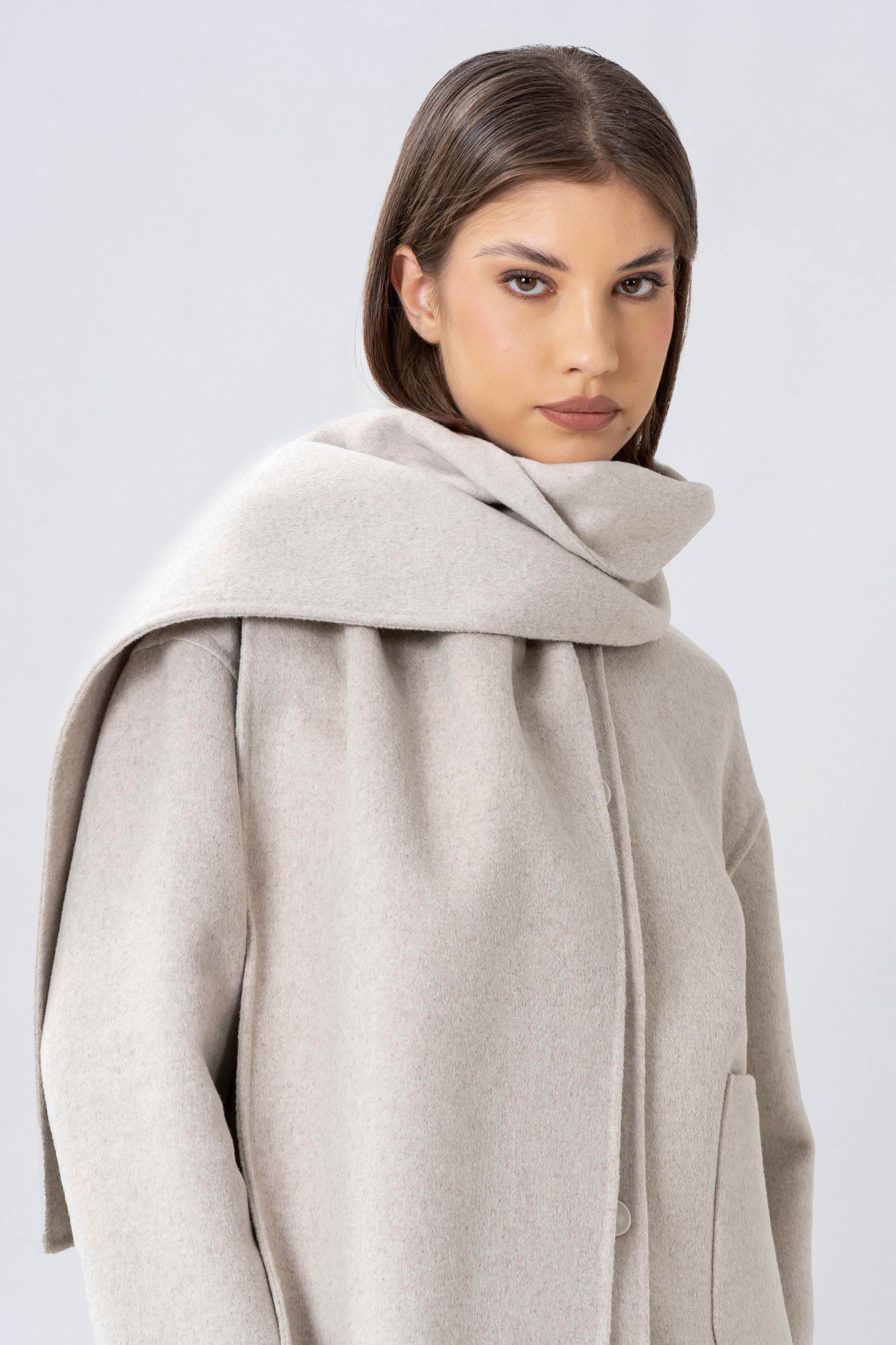 Cappotto corto con tasconi - CAPPOTTO APICUARAX - Image 3