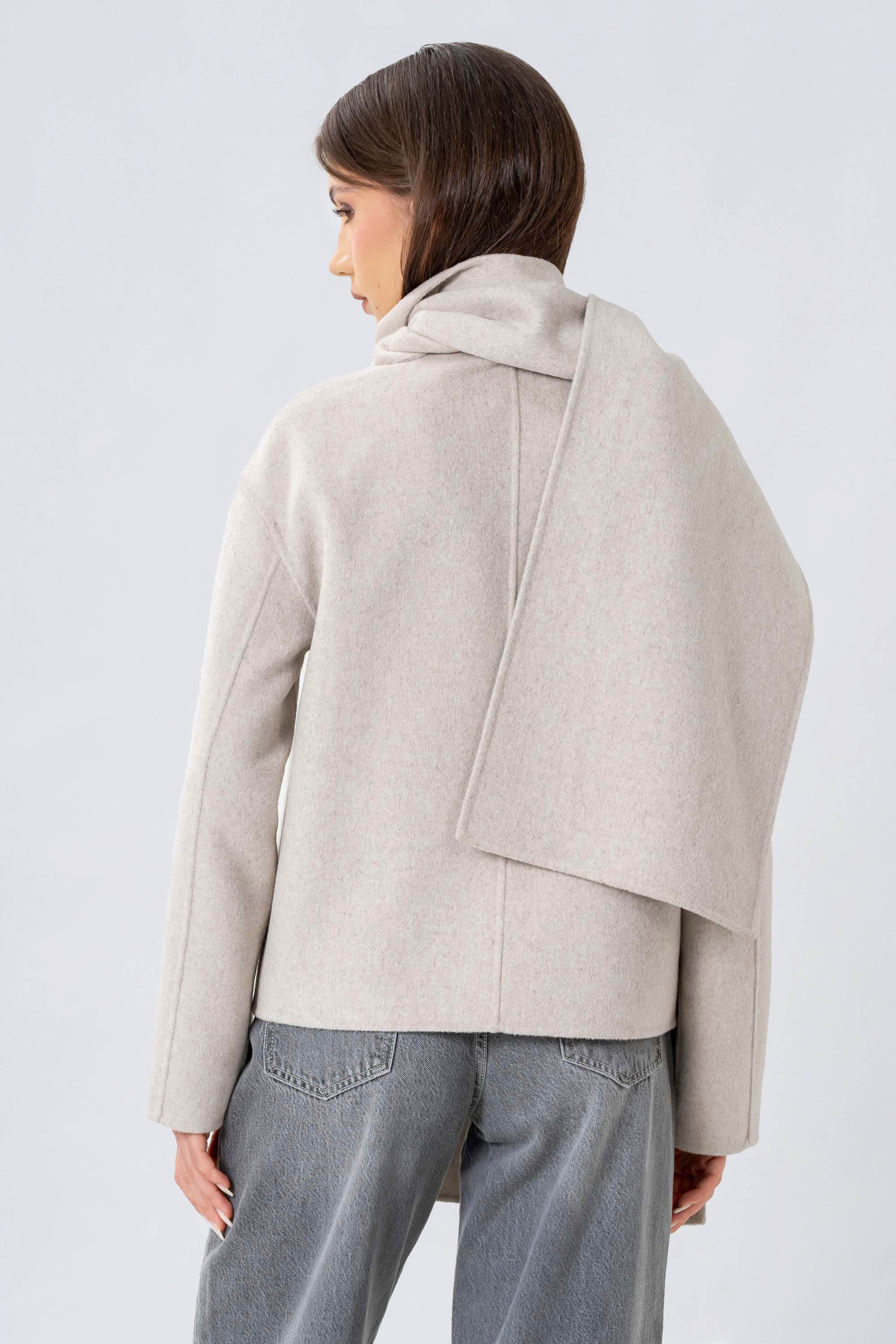 Cappotto corto con tasconi - CAPPOTTO APICUARAX - Image 4