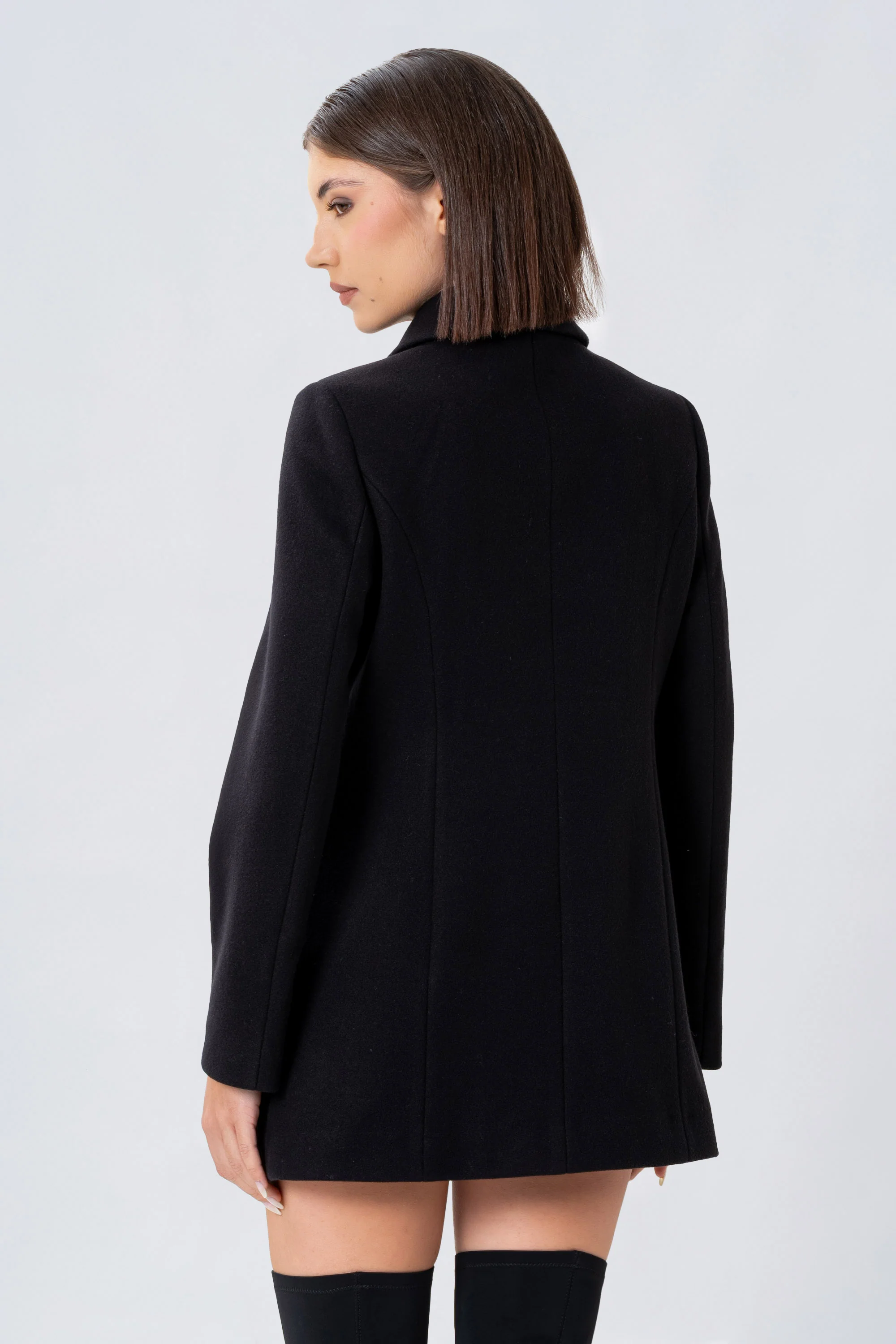 Cappotto con dettagli dorati - CAPPOTTO KELLOX - Image 4