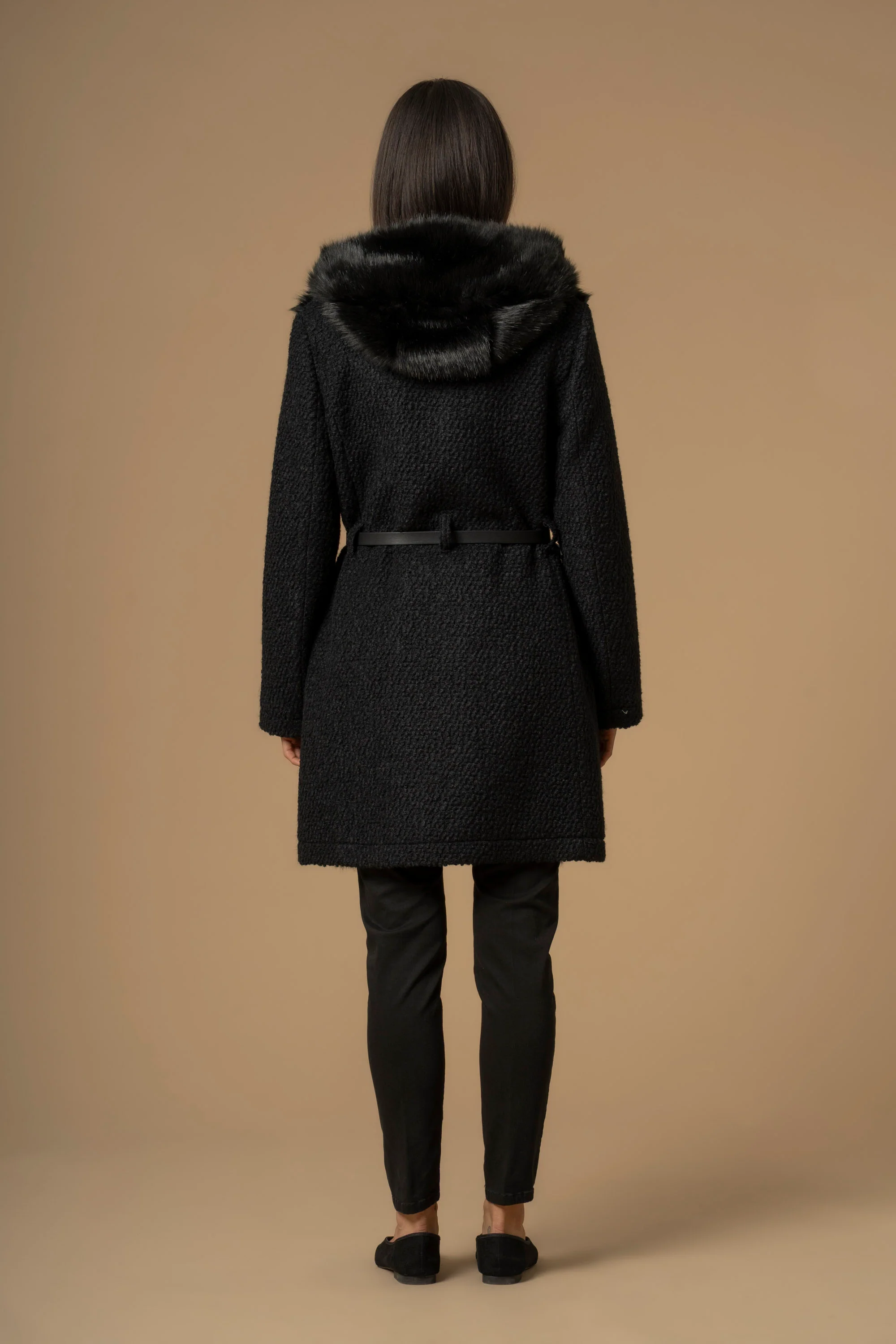 Cappotto in ecopelliccia - Cappotto Aude - Image 4