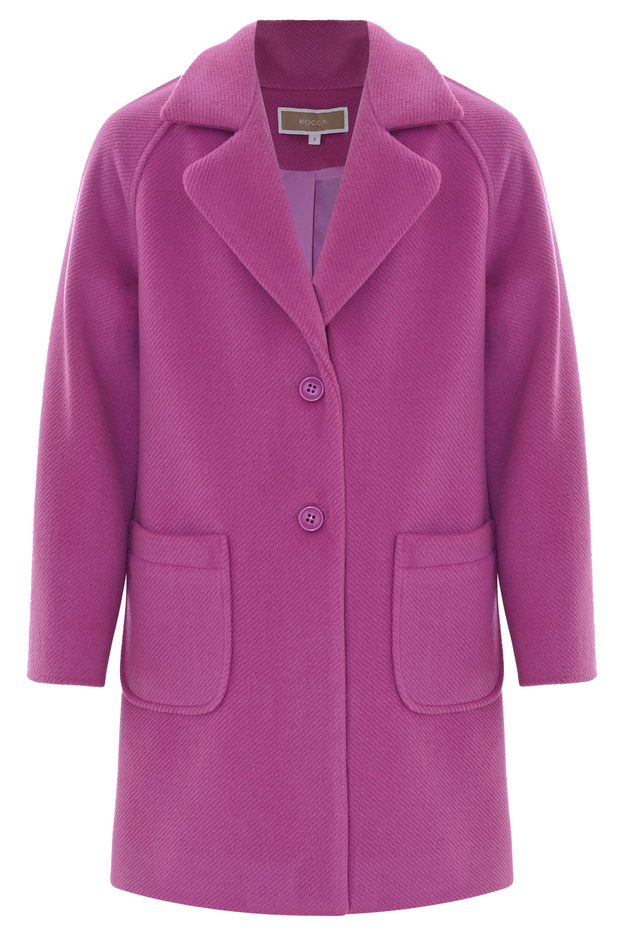 Cappotto Fucsia Elegante - Cappotto ACILIA