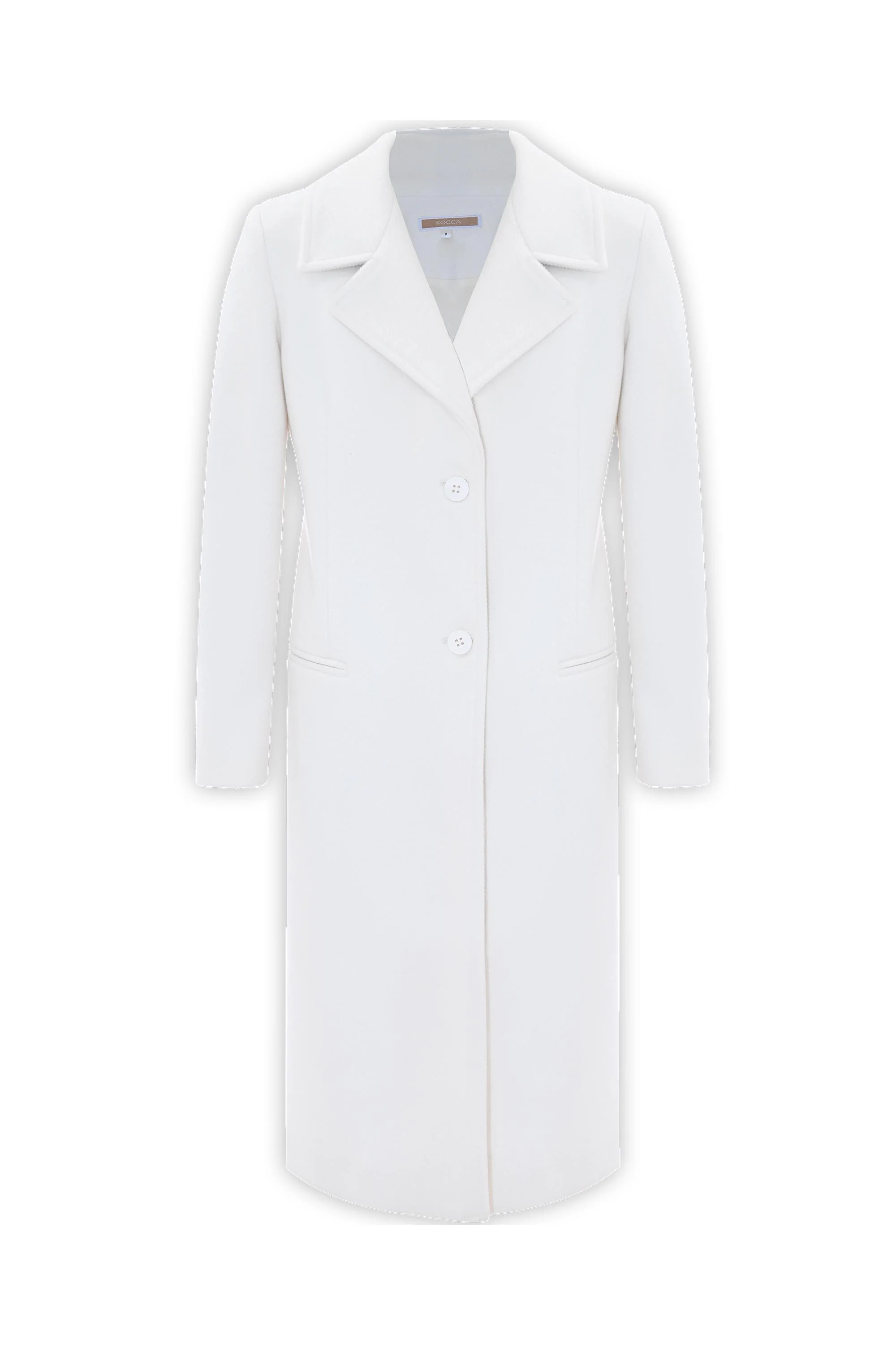 Cappotto in stile minimal con rever - CAPPOTTO JAIONE