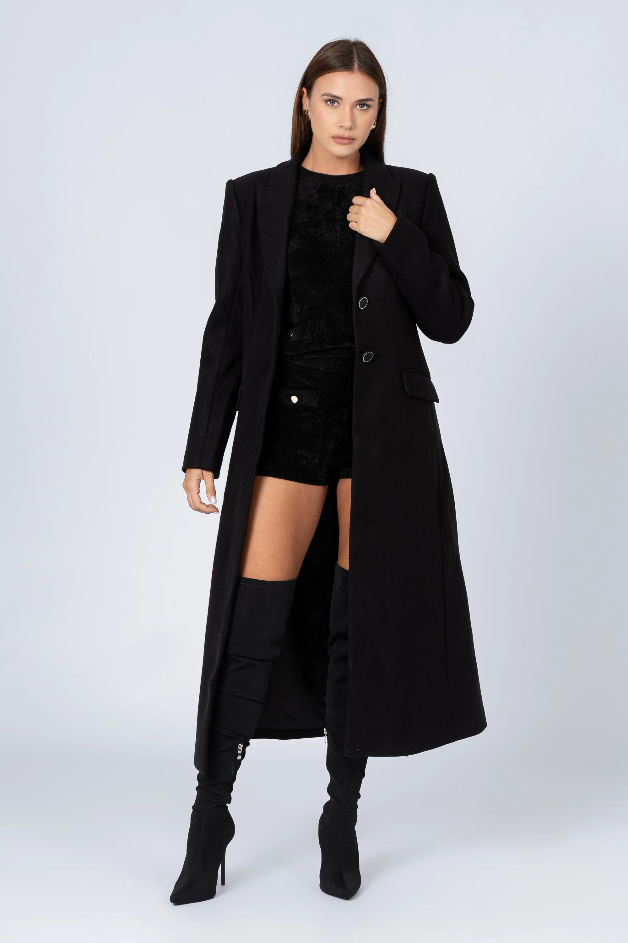 Cappotto lungo due bottoni - CAPPOTTO AVRONX - Image 5