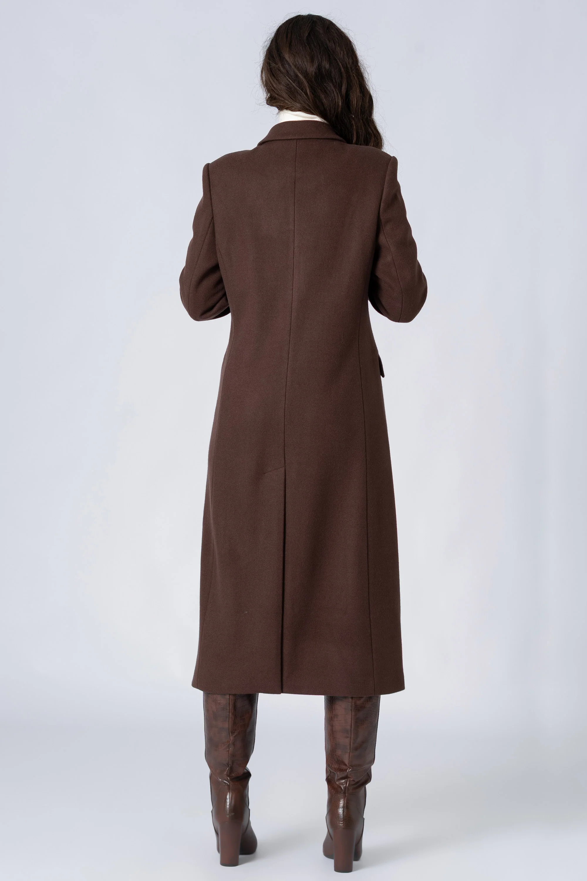 Cappotto lungo due bottoni - CAPPOTTO AVRONX - Image 8