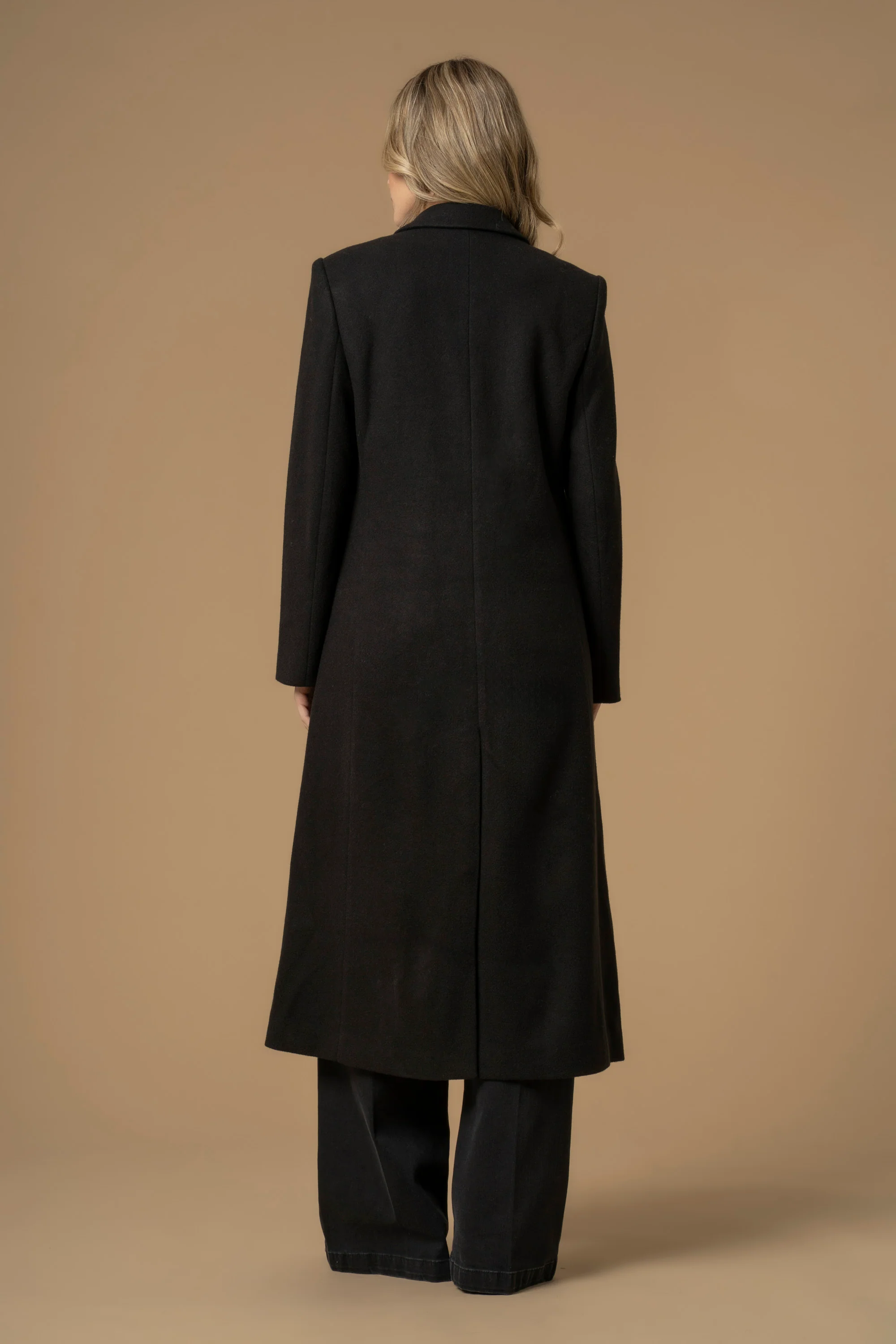 Cappotto lungo con tasche e pattina - Cappotto Lac - Image 2