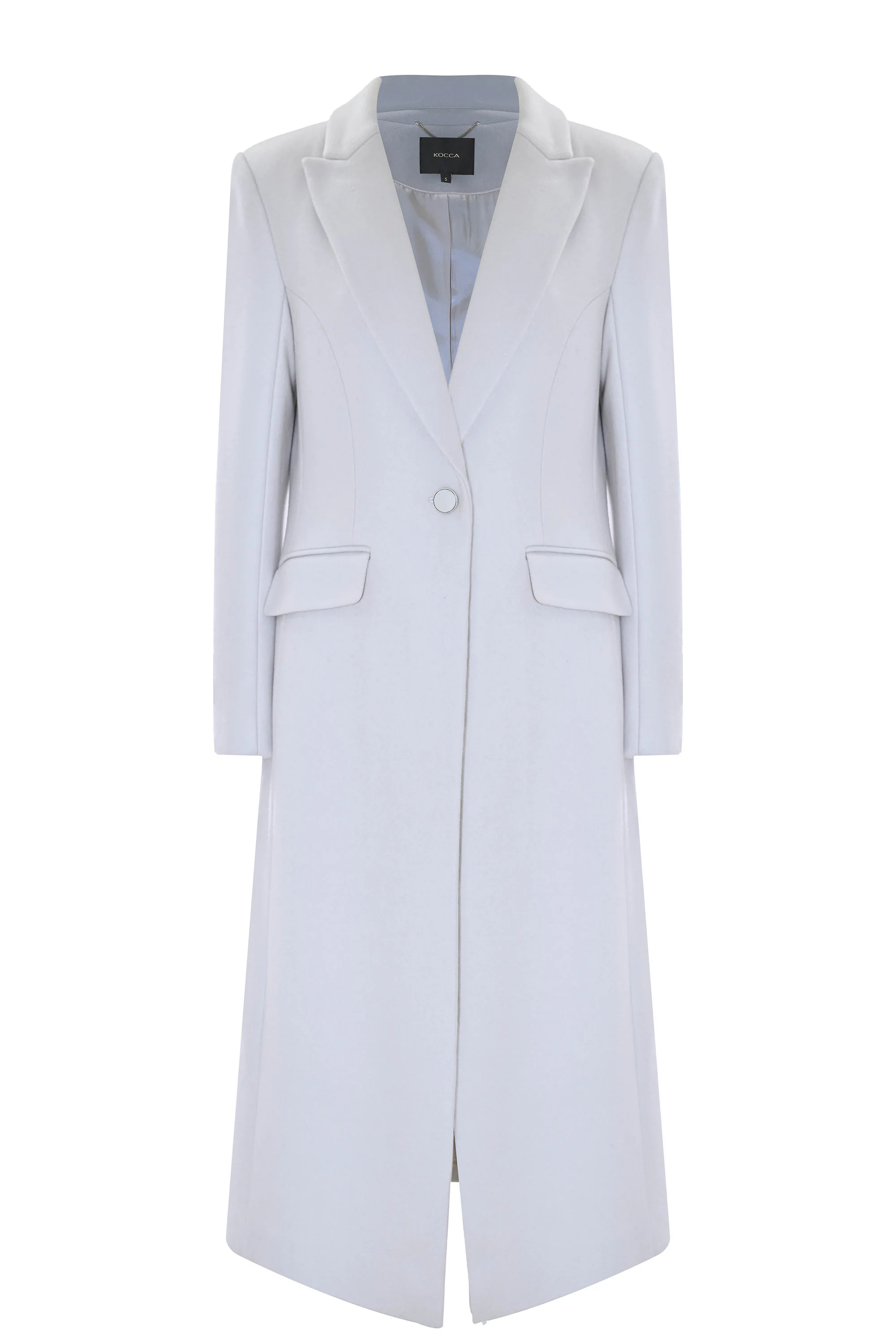Cappotto lungo con tasche e pattina - Cappotto Lac - Image 5